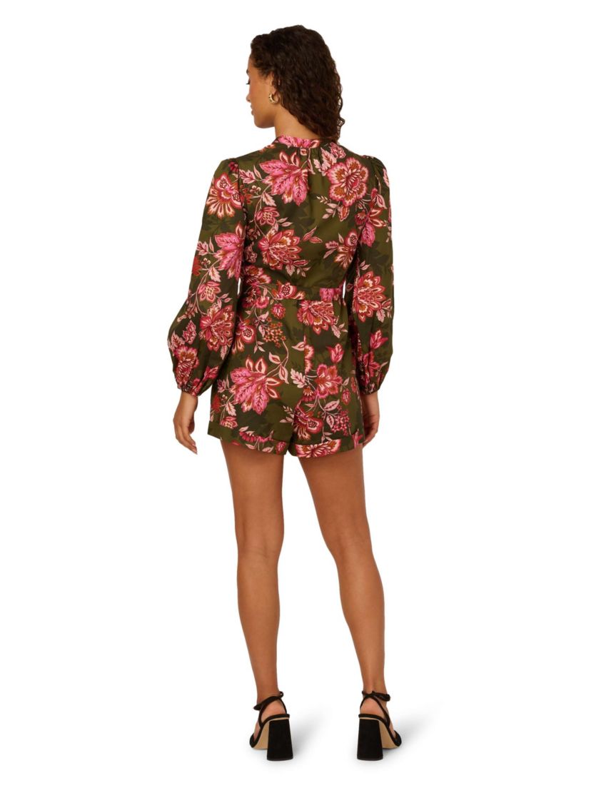 Printed Romper