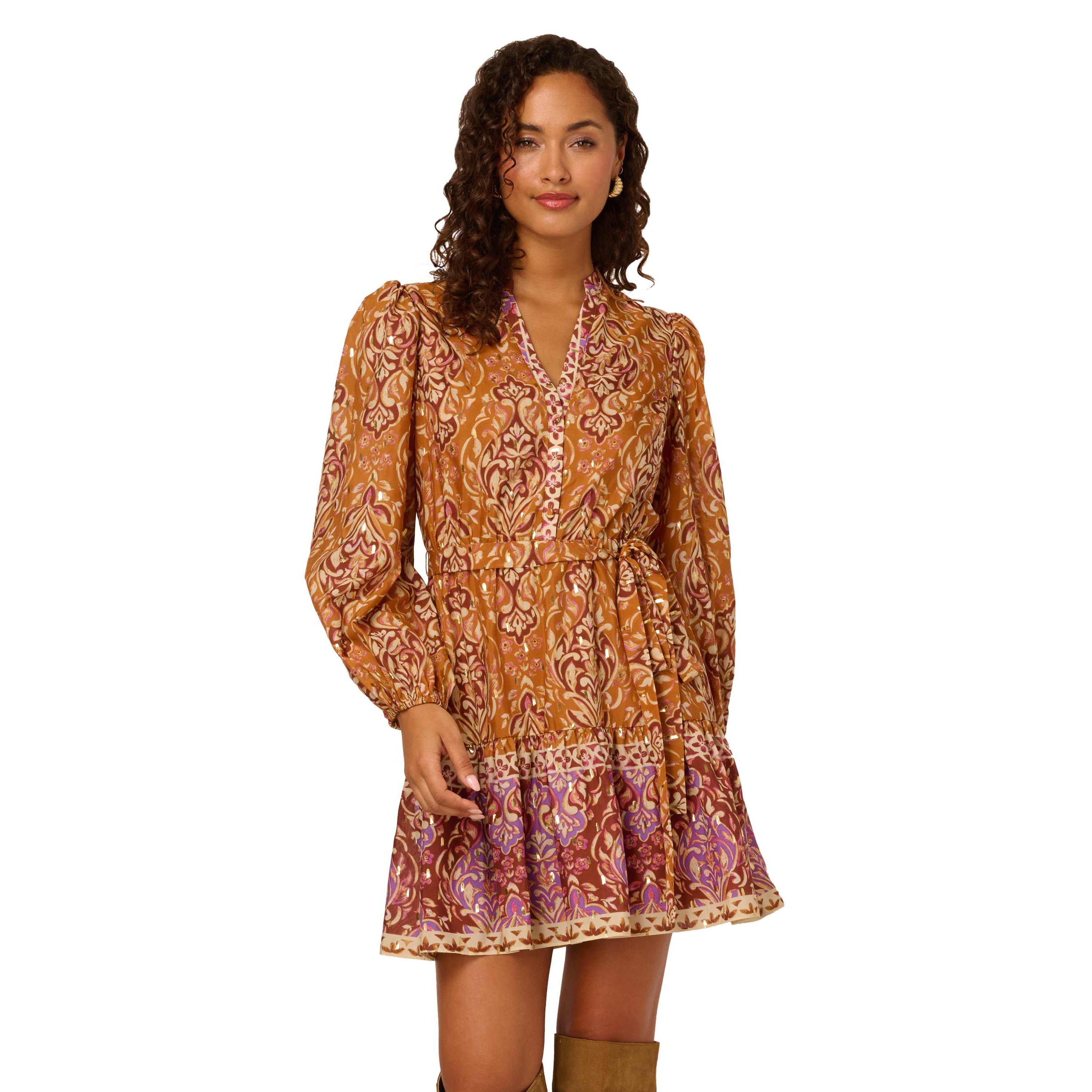 Printed Short Dress