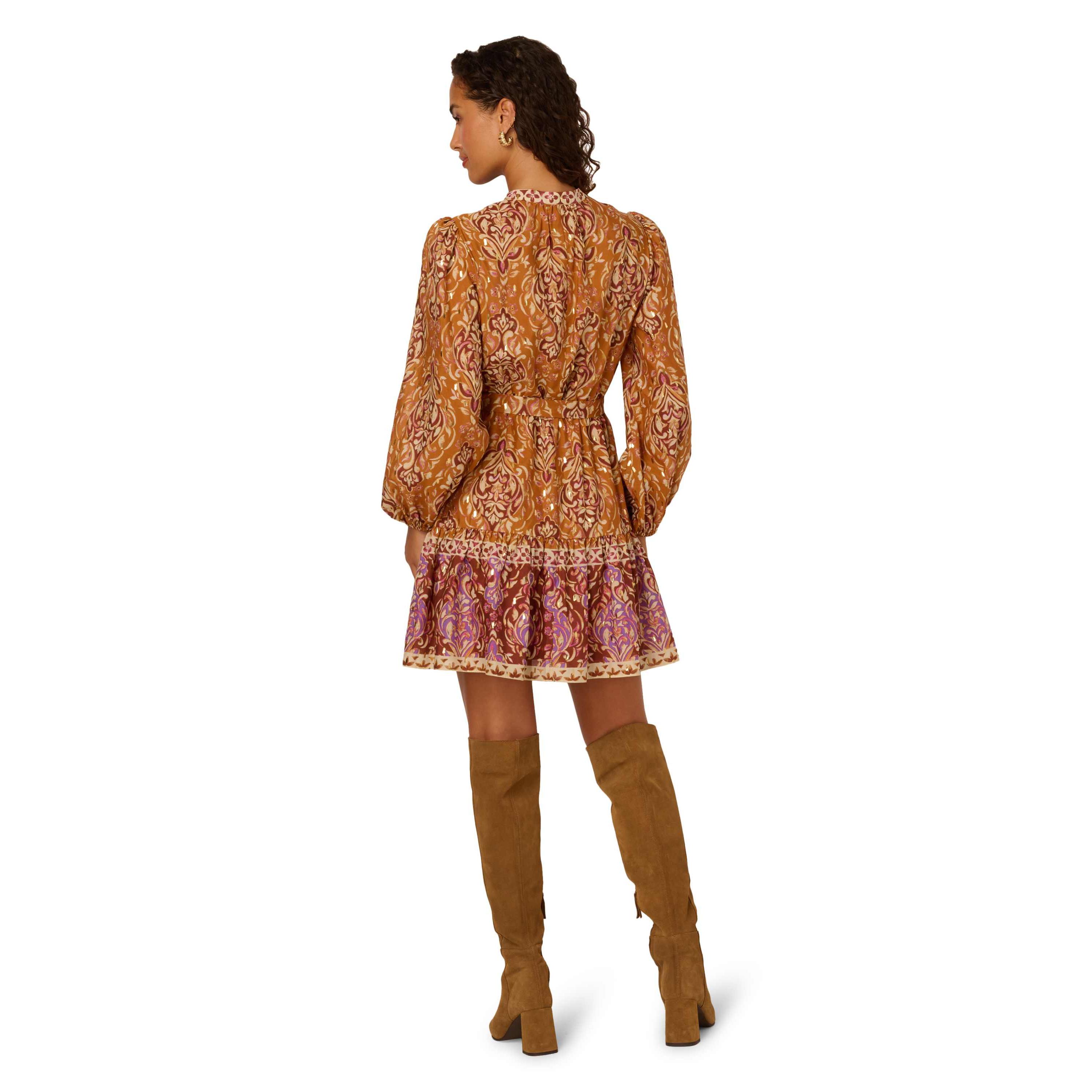 Printed Short Dress