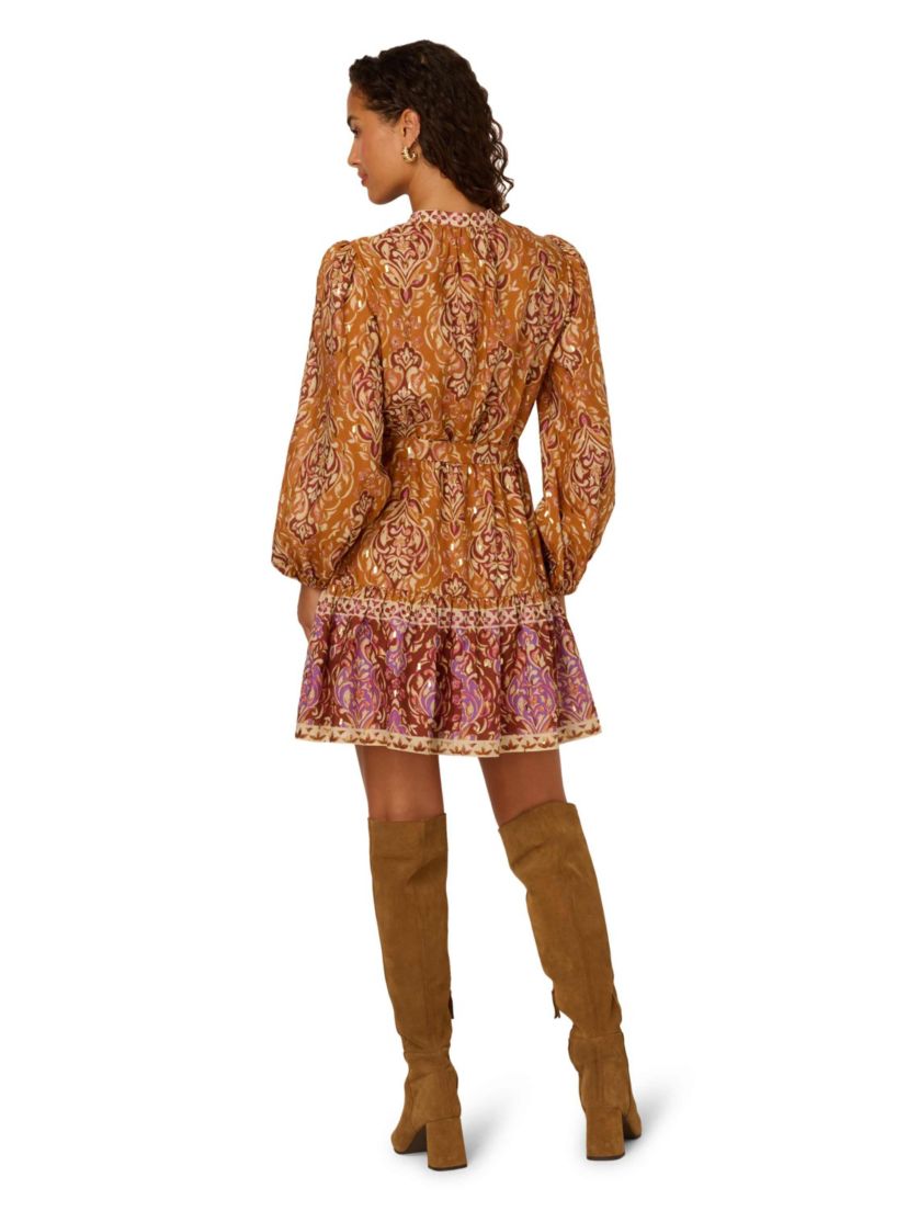 Printed Short Dress