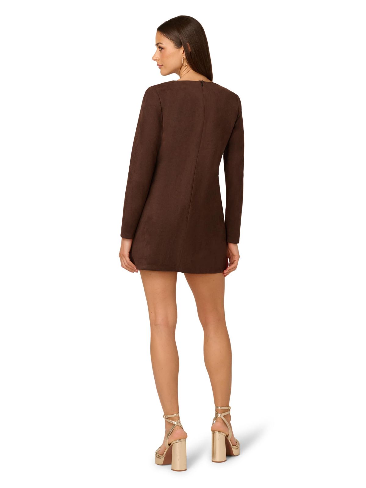 Suede Shift Dress