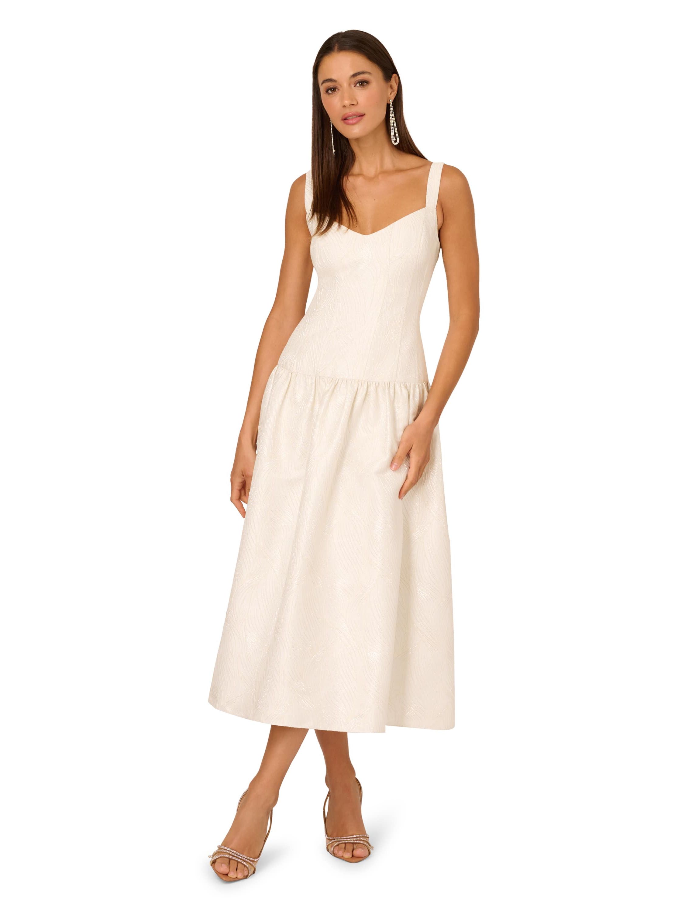 Jacquard Midi Dress