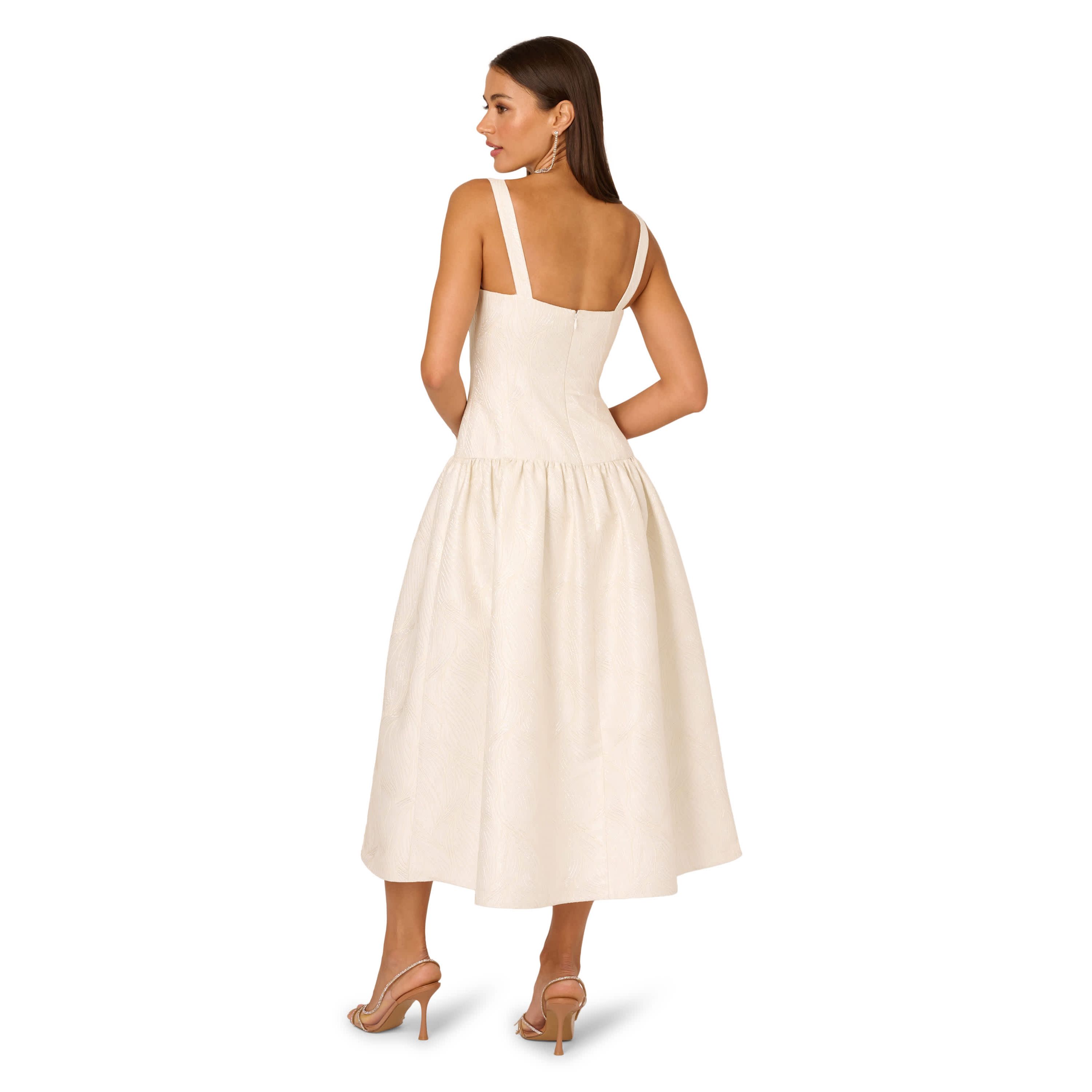 Jacquard Midi Dress