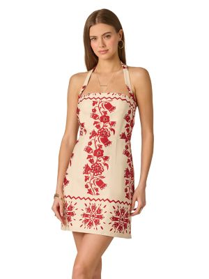 ADRIANNA BY ADRIANNA PAPELL Women's Printed Short Dress
