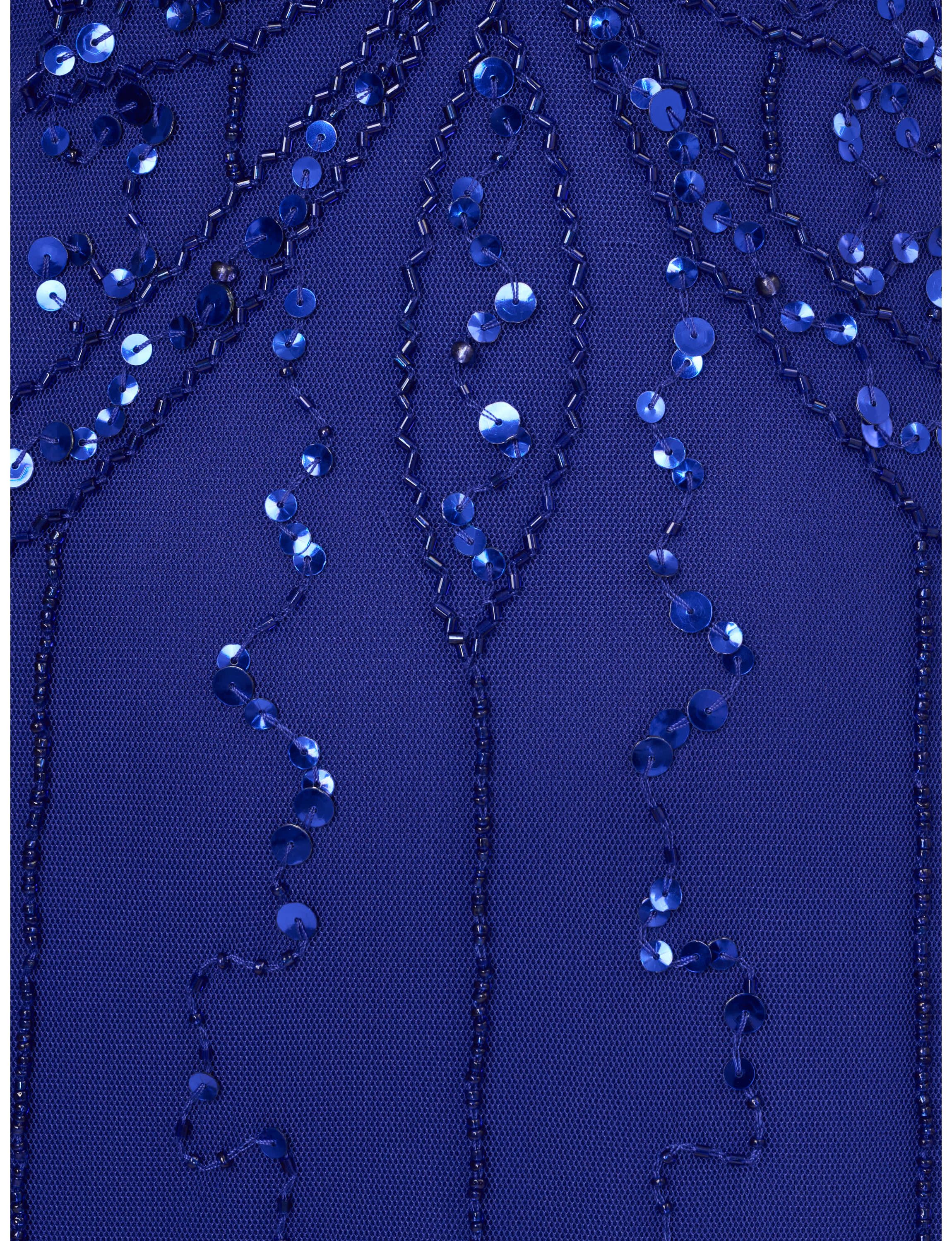 Bead Blouson Long Dress
