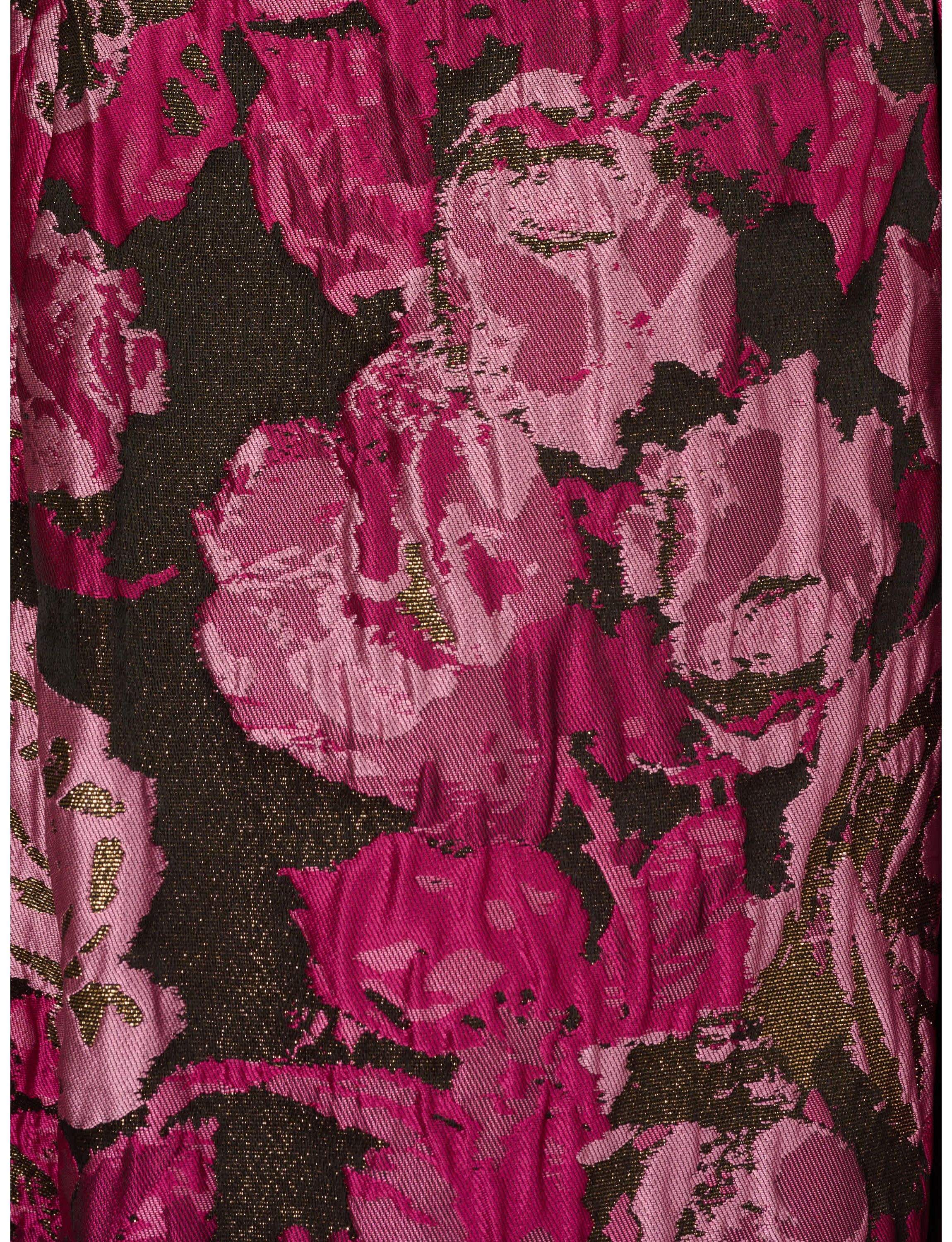 Jacquard Envelope Short Dress