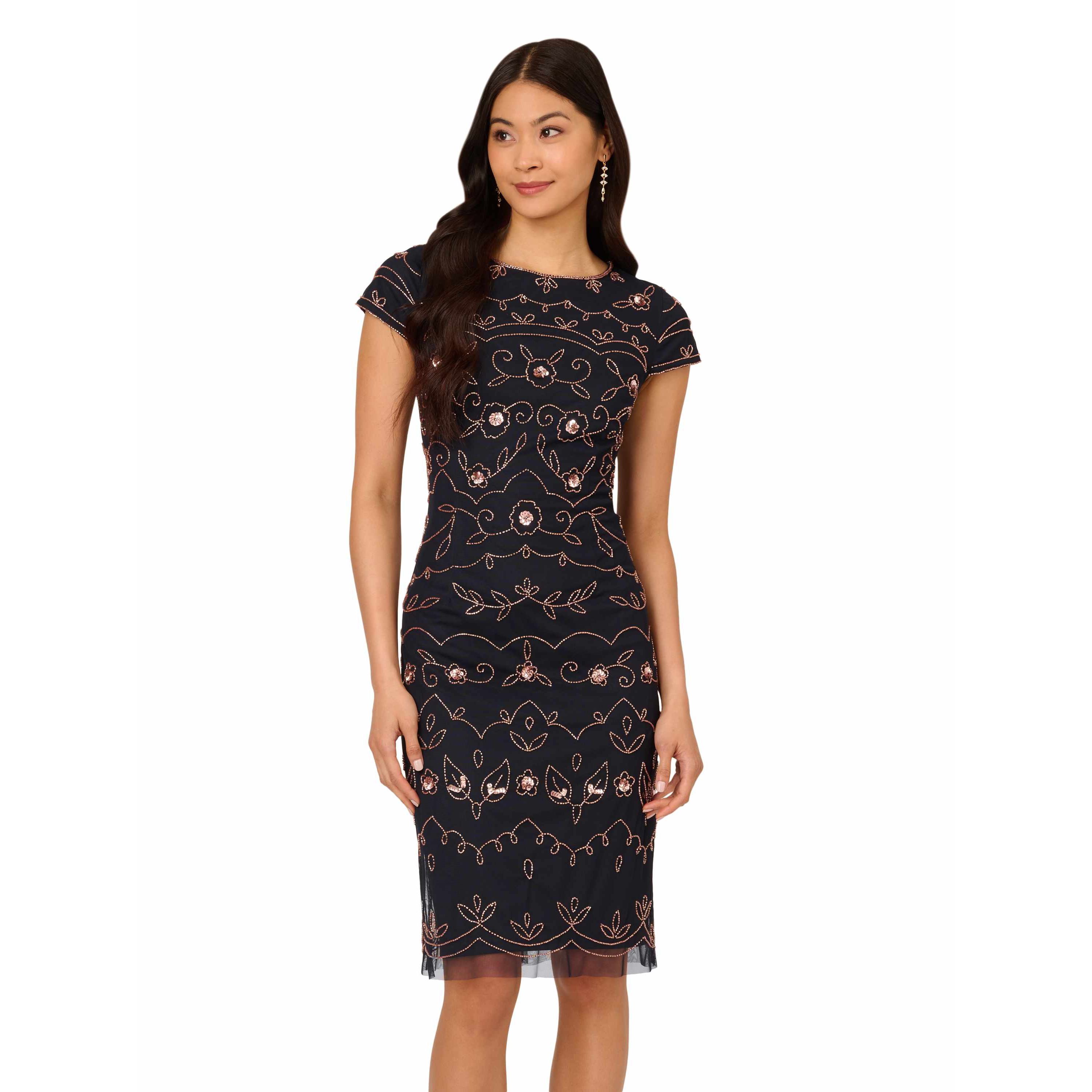 Beaded Sheath Dress