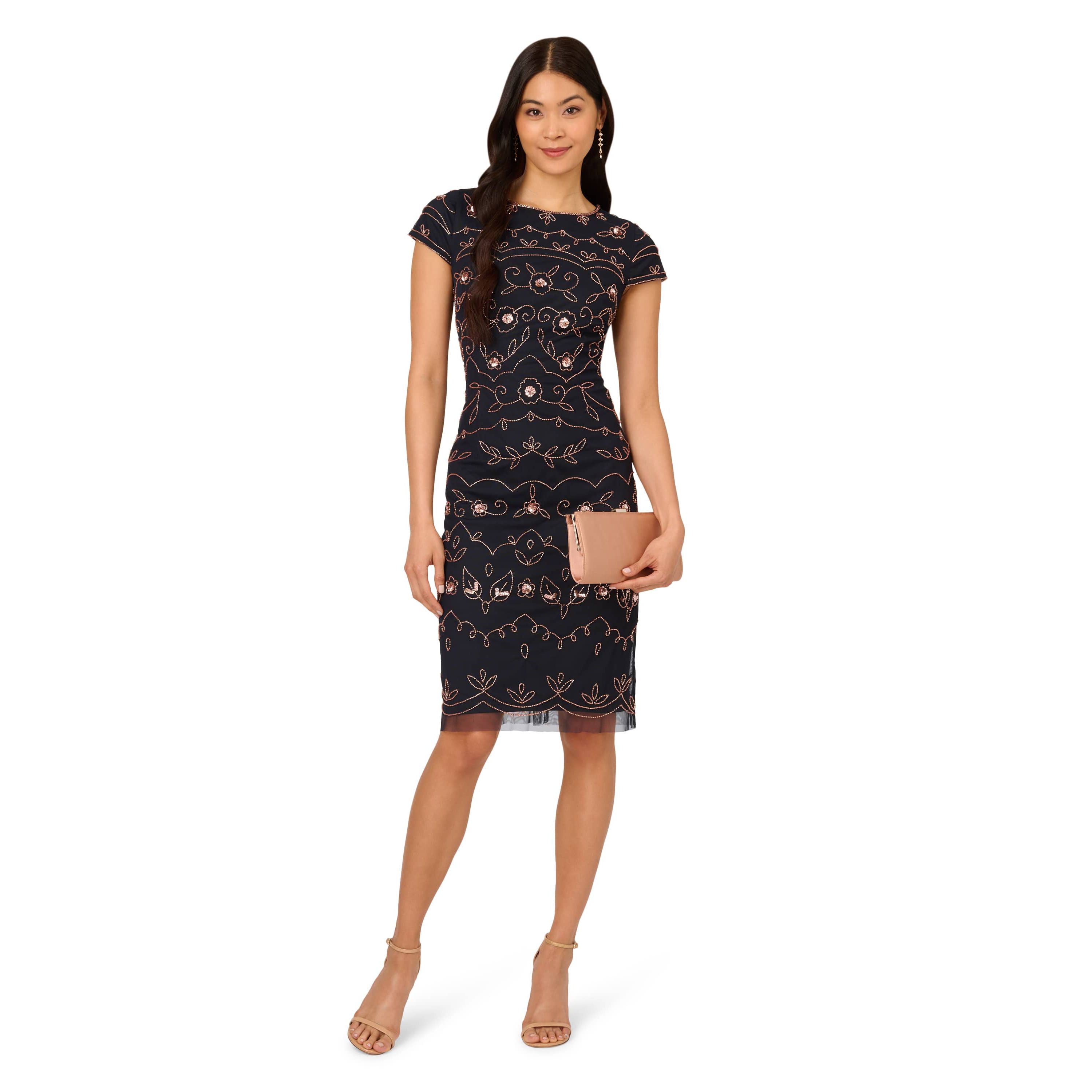 Beaded Sheath Dress