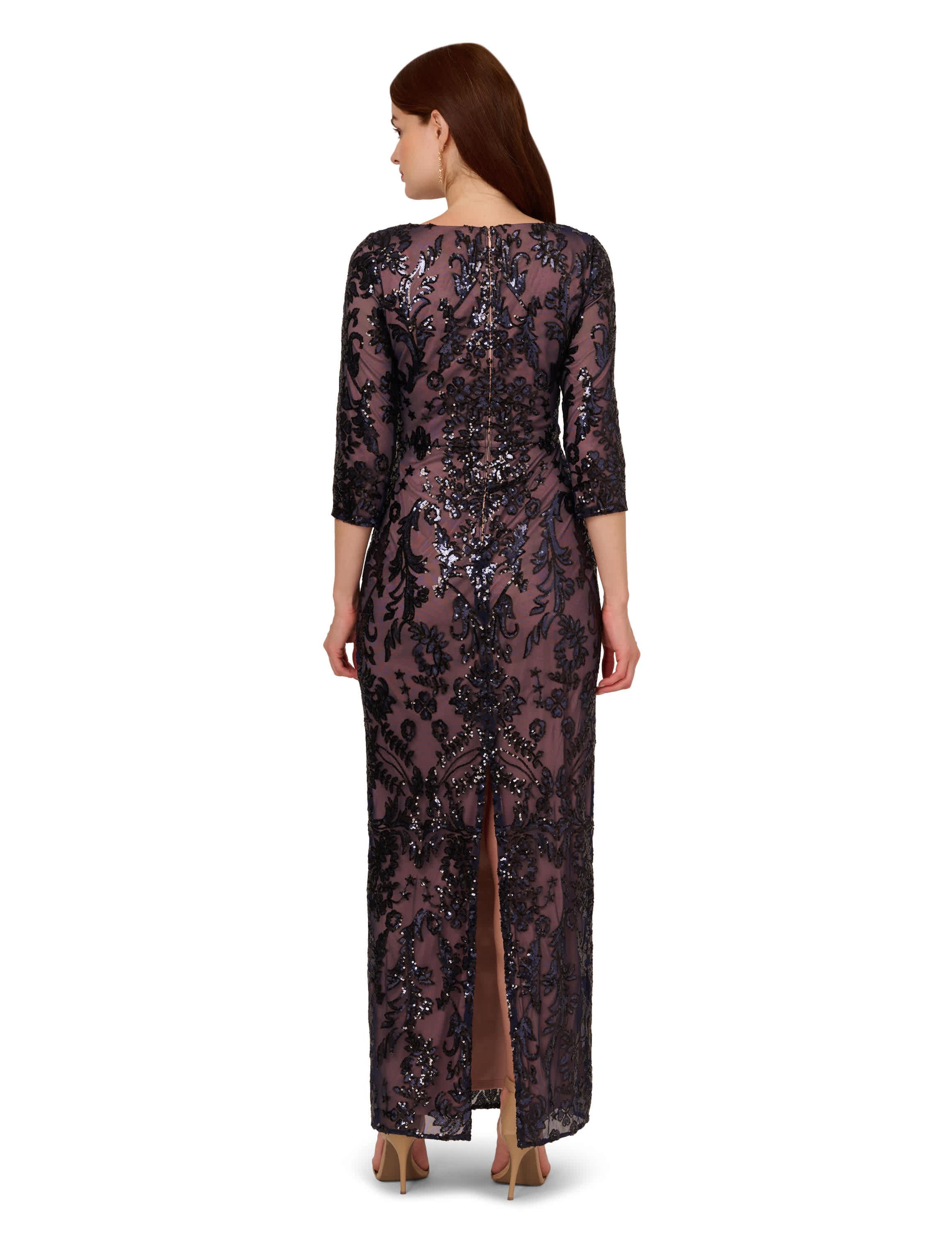 Beaded Long Dress