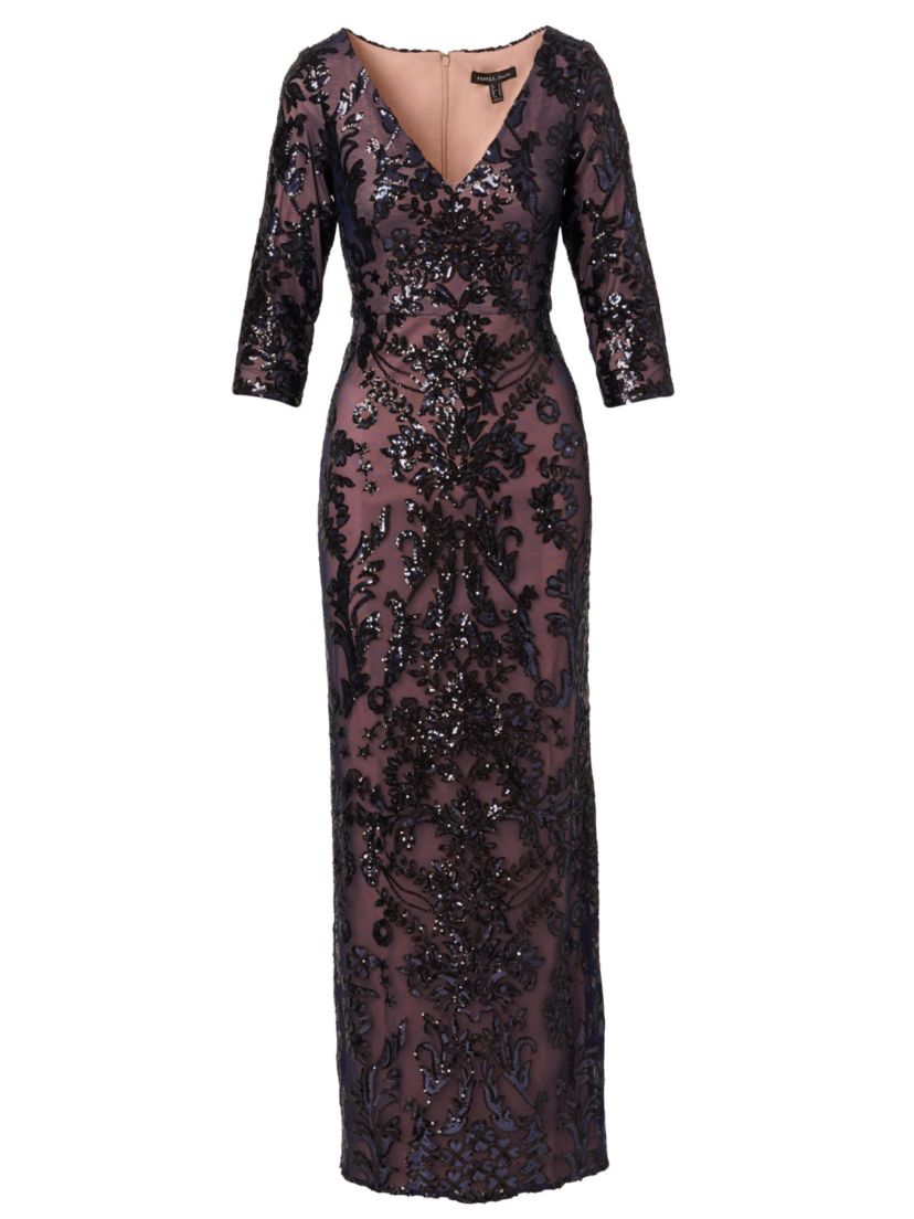 Beaded Long Dress