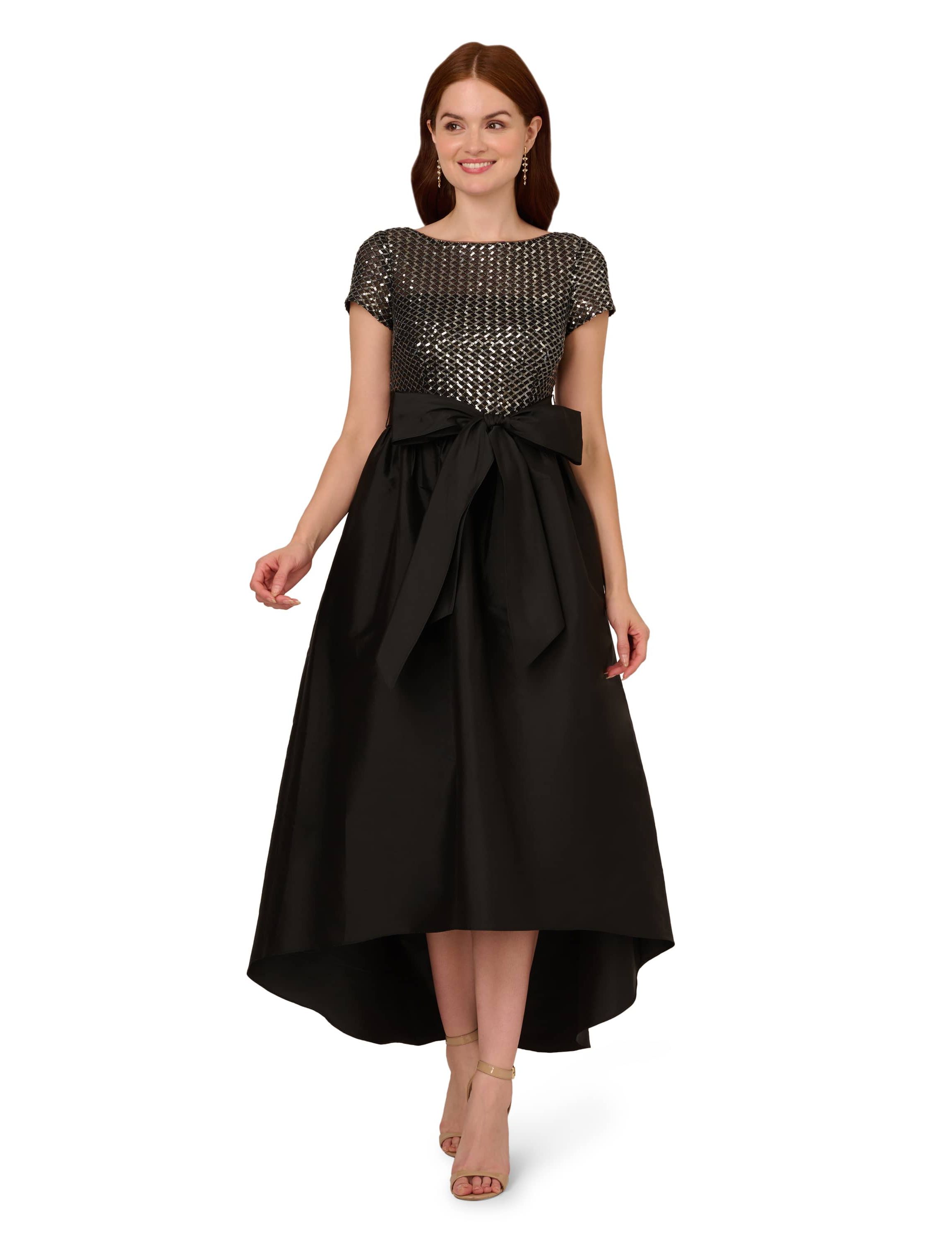 Sequin High-Low Dress