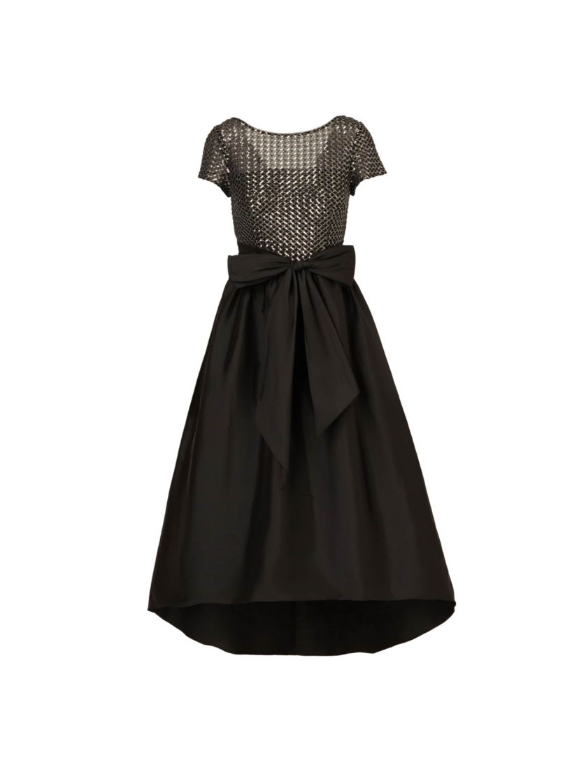 Sequin High-Low Dress