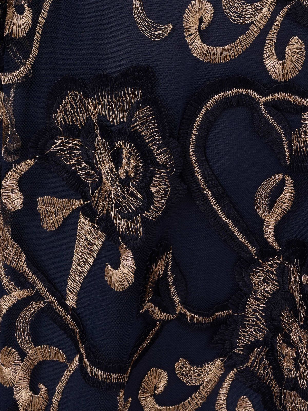 Embroidered Midi Dress