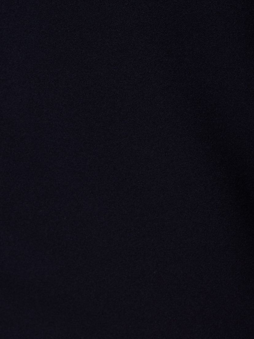 Ruffle Flounce Crepe Gown