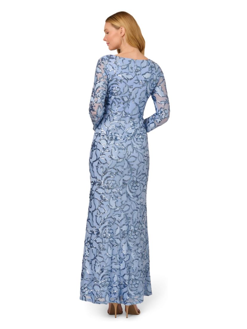 Stretch Sequin Mermaid Gown