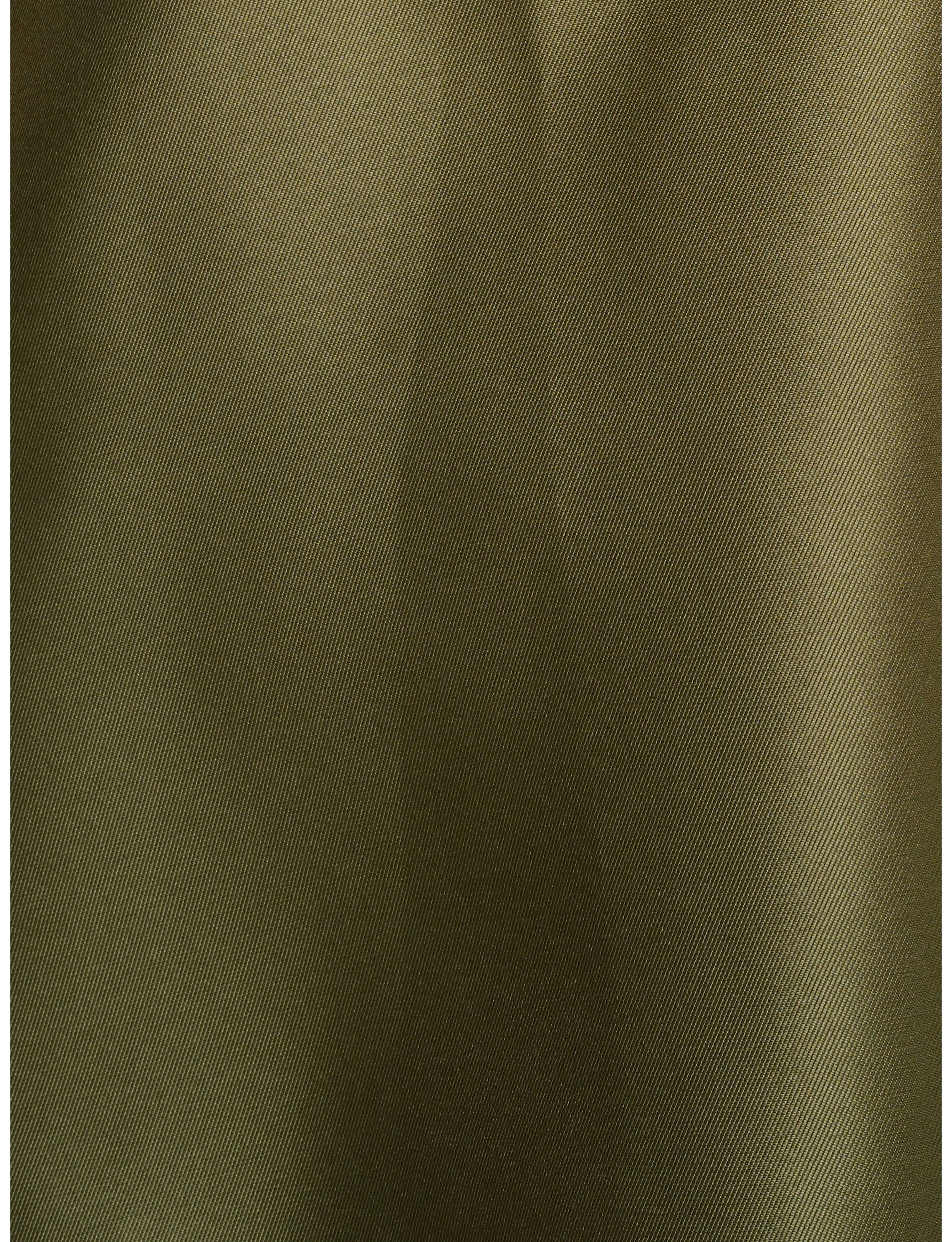 One Shoulder Mikado Midi Dress