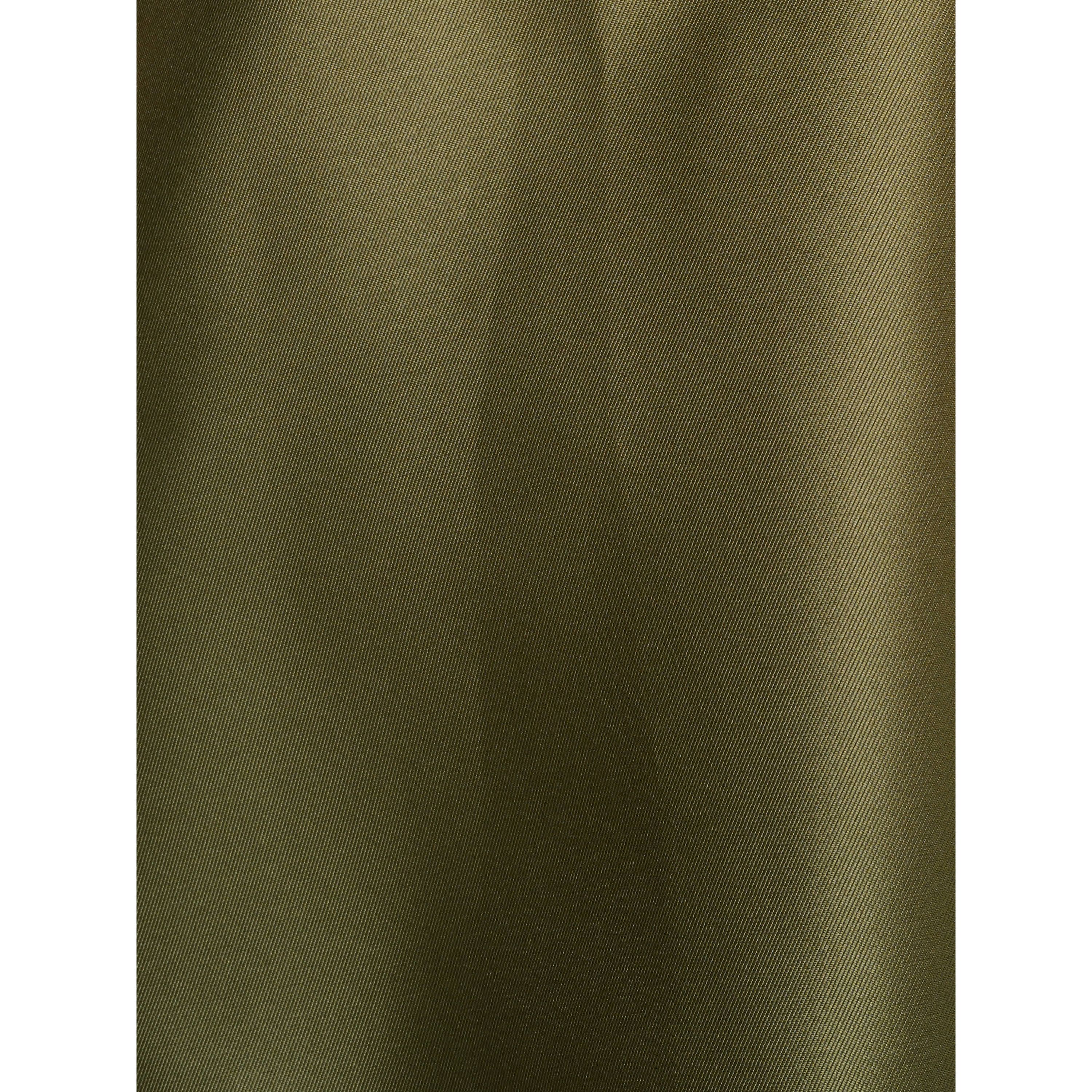 One Shoulder Mikado Midi Dress