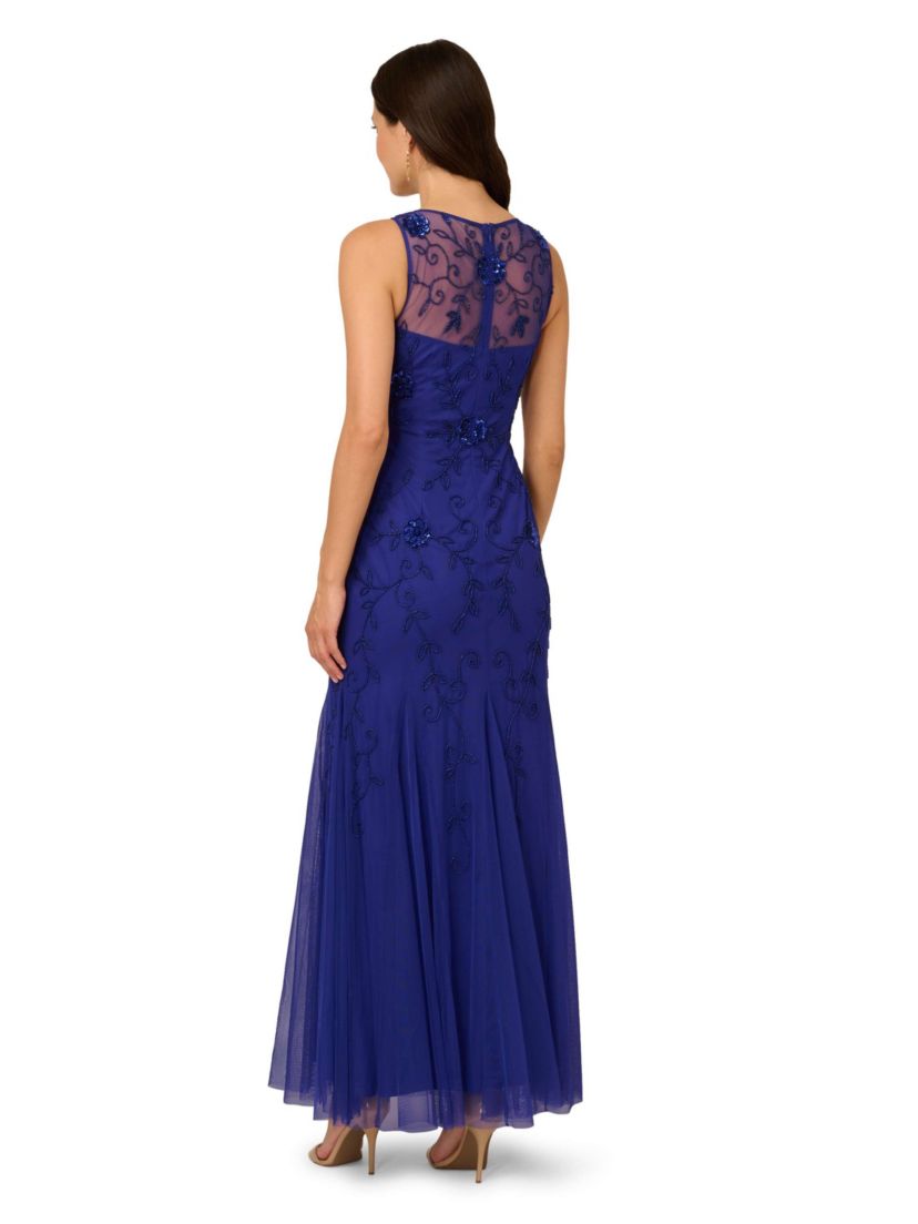 Off The Shoulder Draped Gown