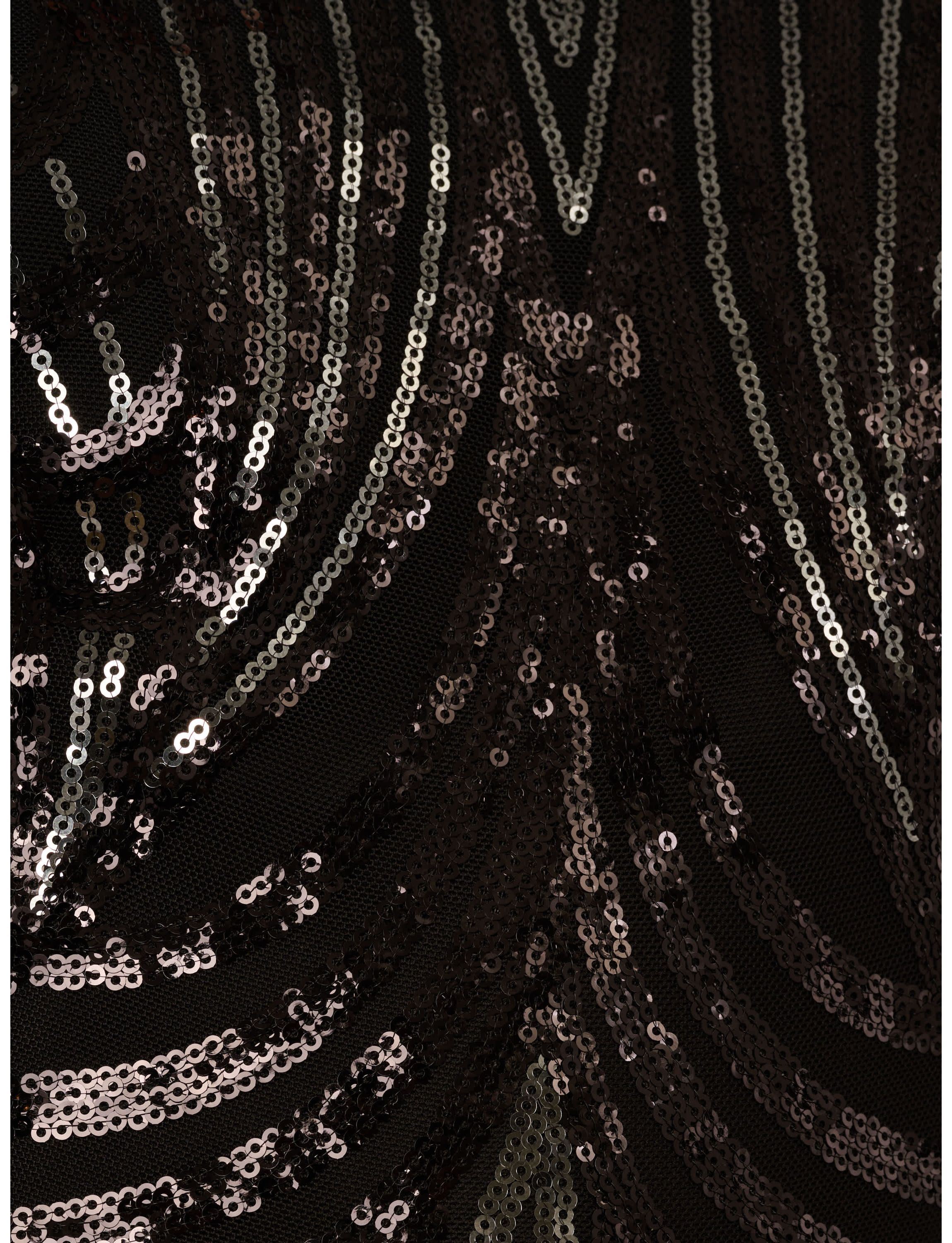 Sequin Halter Gown