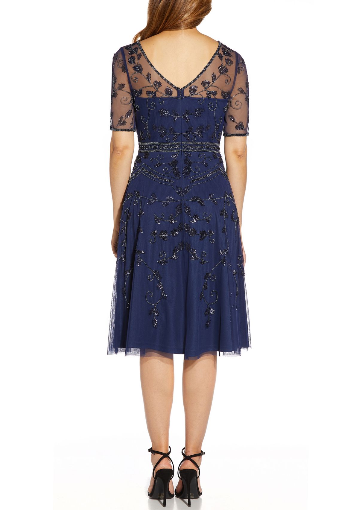 Beaded Midi Dress