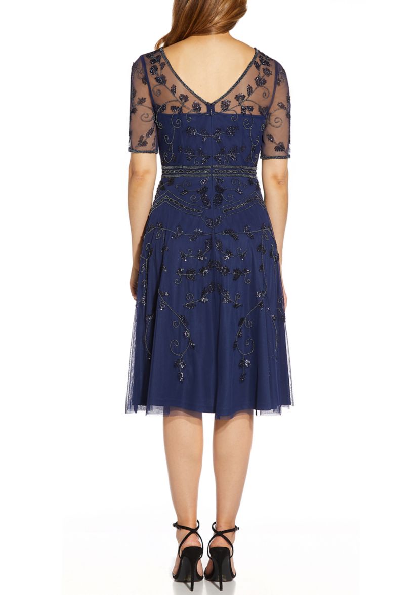 Beaded Midi Dress