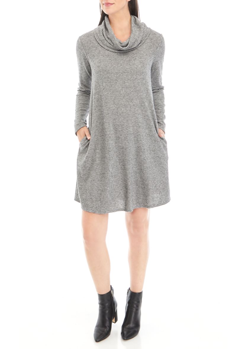 Womens Cowl Neck Dress