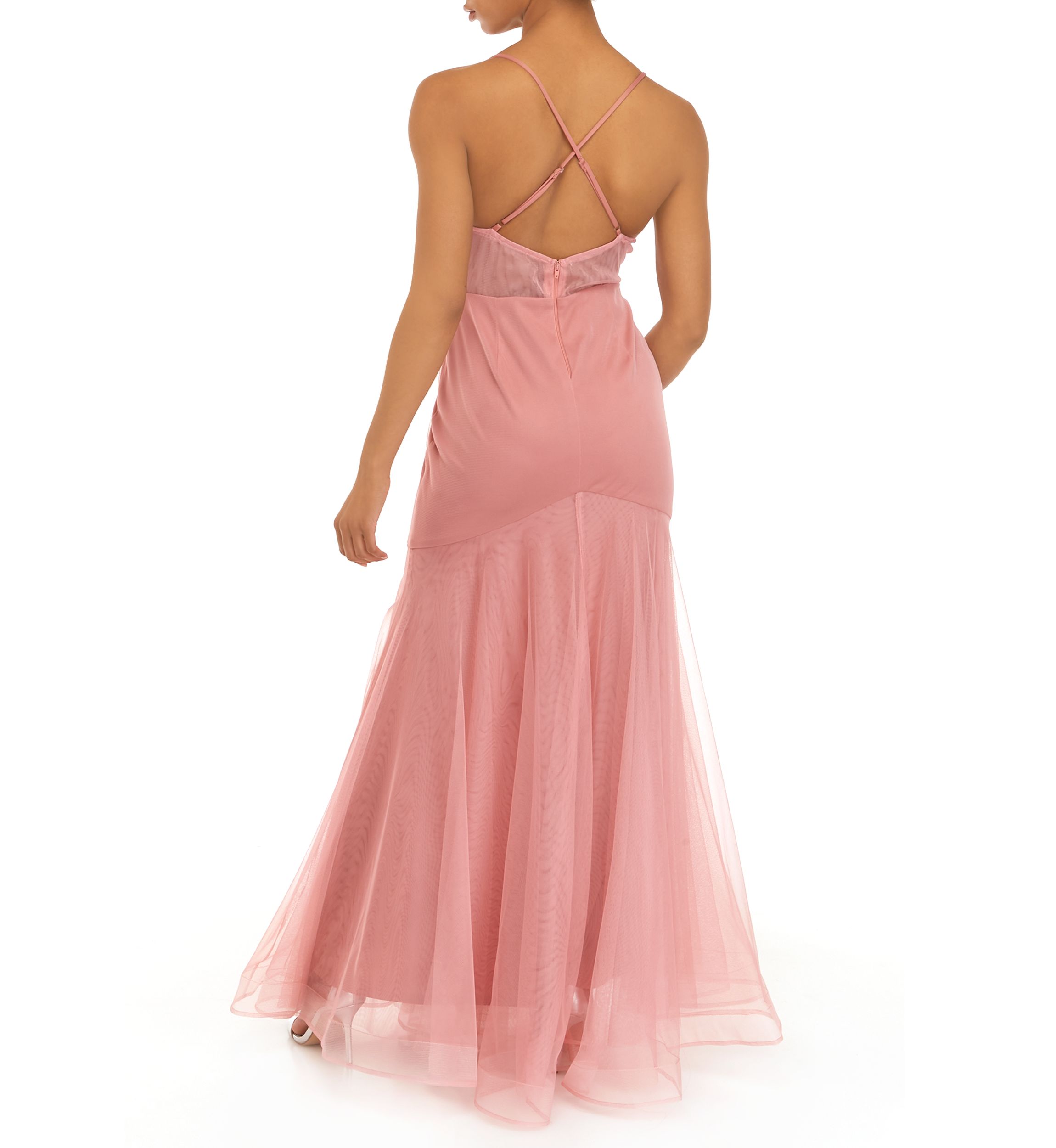 Womens Sweetheart Neck Illusion Embroidered Corset Mermaid Gown