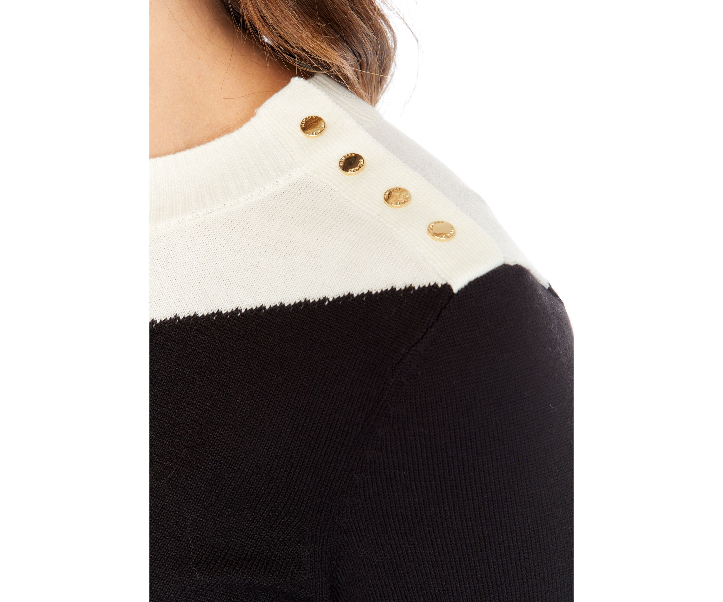 Womens Diagonal Stripe Sweater Dress