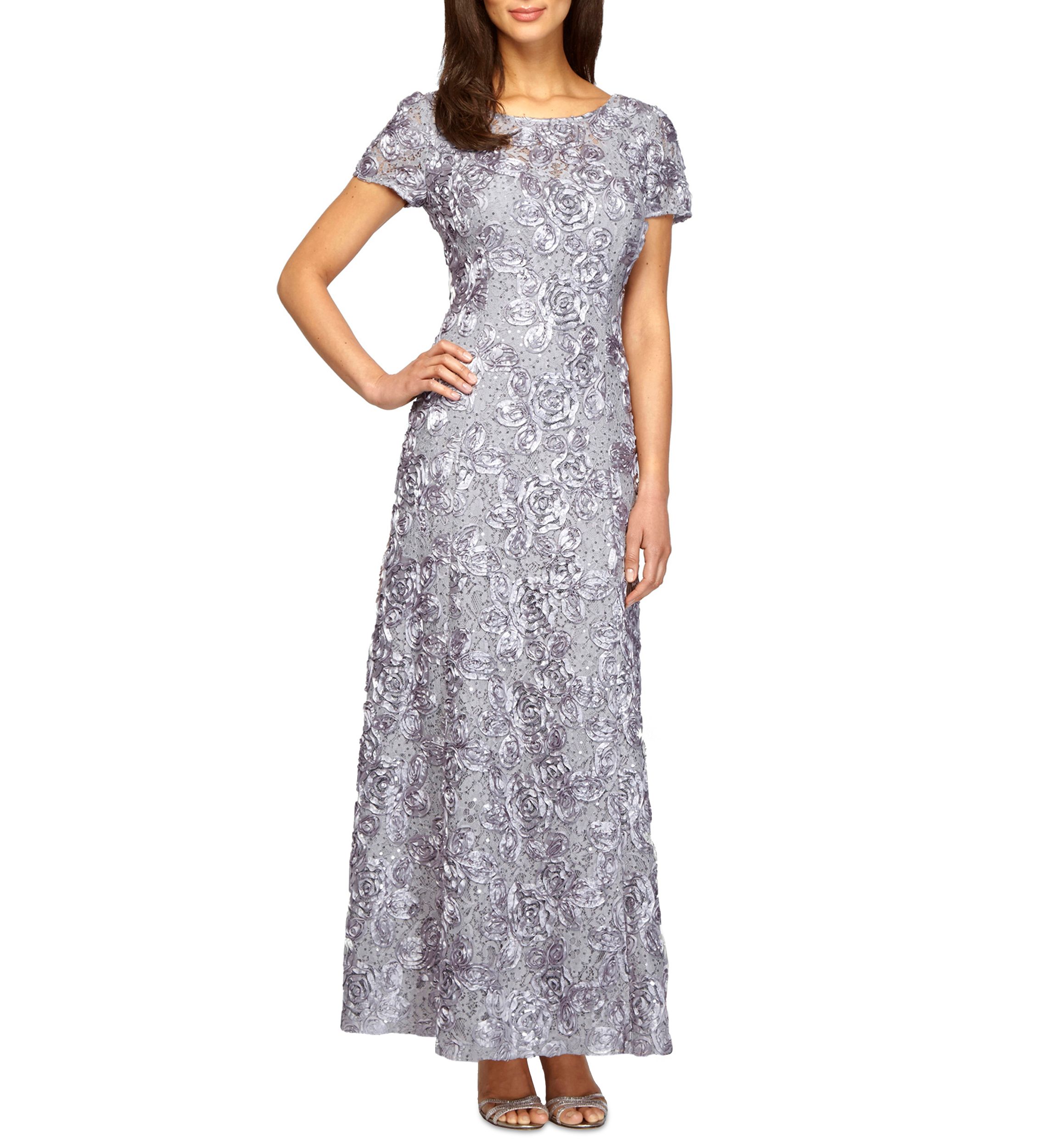 2 piece wedding dress long sleeve 2 in 1 embroidered long sleeve unique wedding dress 4 US / As on photo main image 1