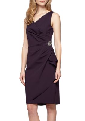 Alex Evenings Sleeveless Sheath Cocktail Dress | Belk