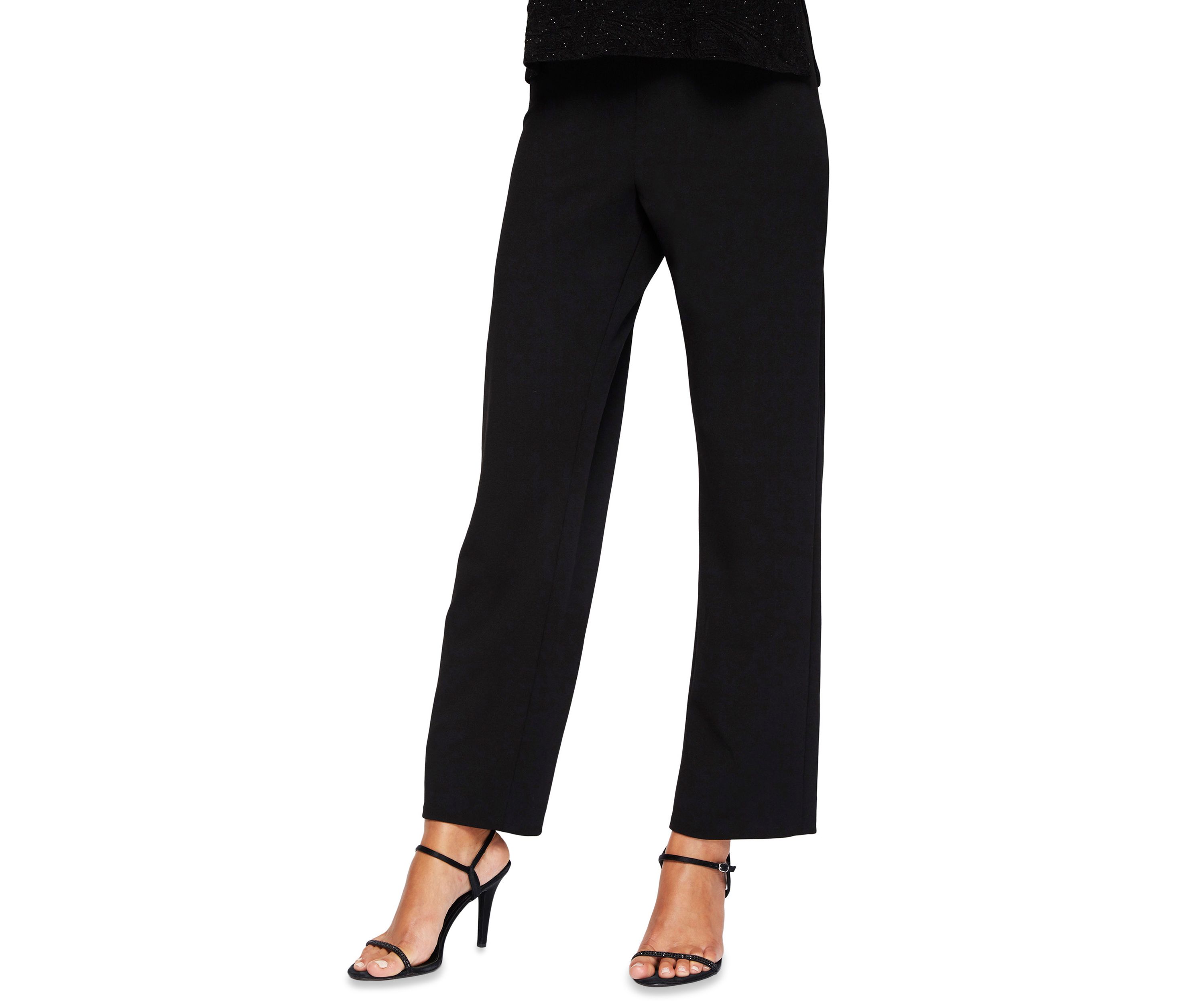 Crepe Slim Leg Pants