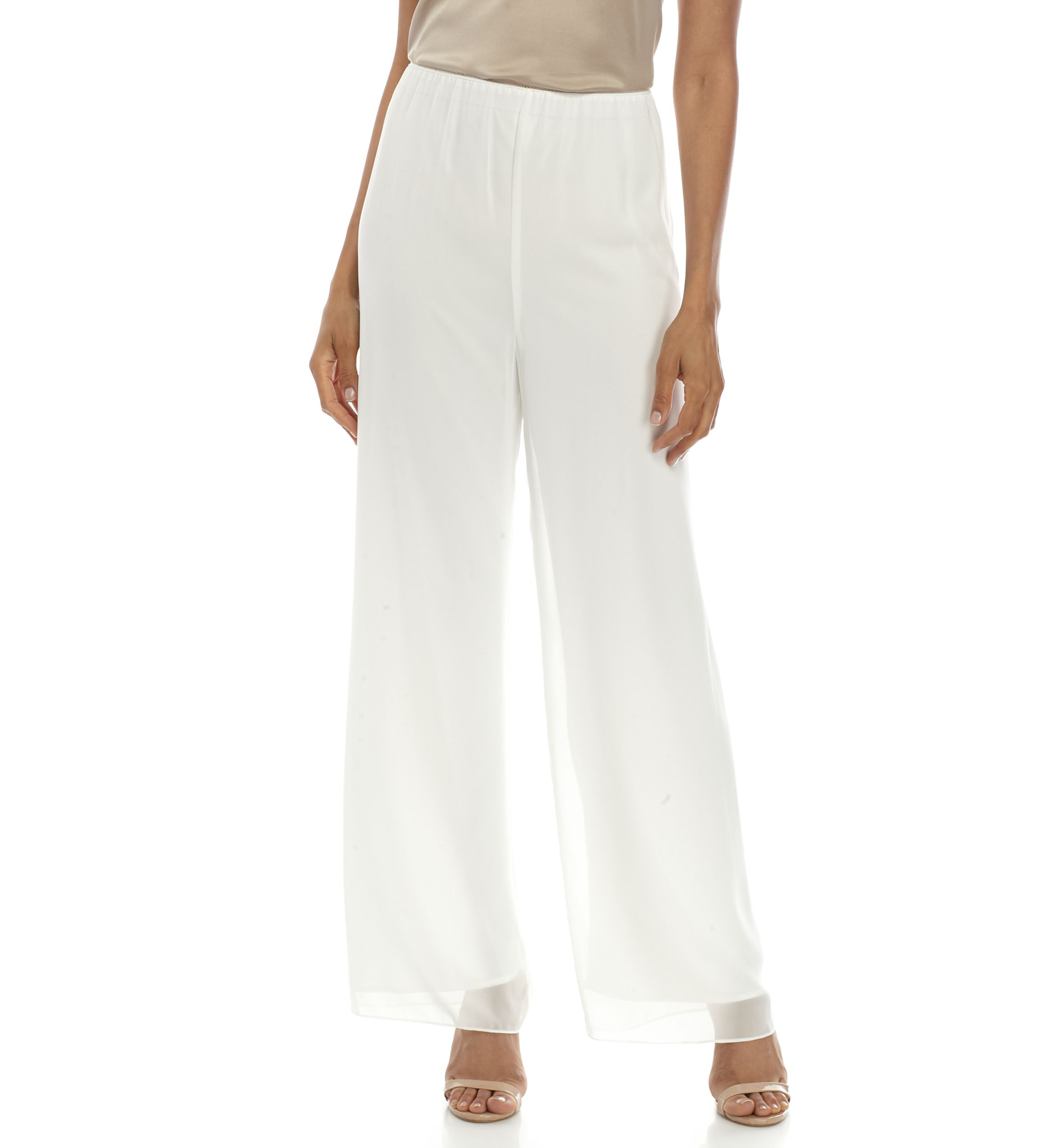 Silky Chiffon Pants