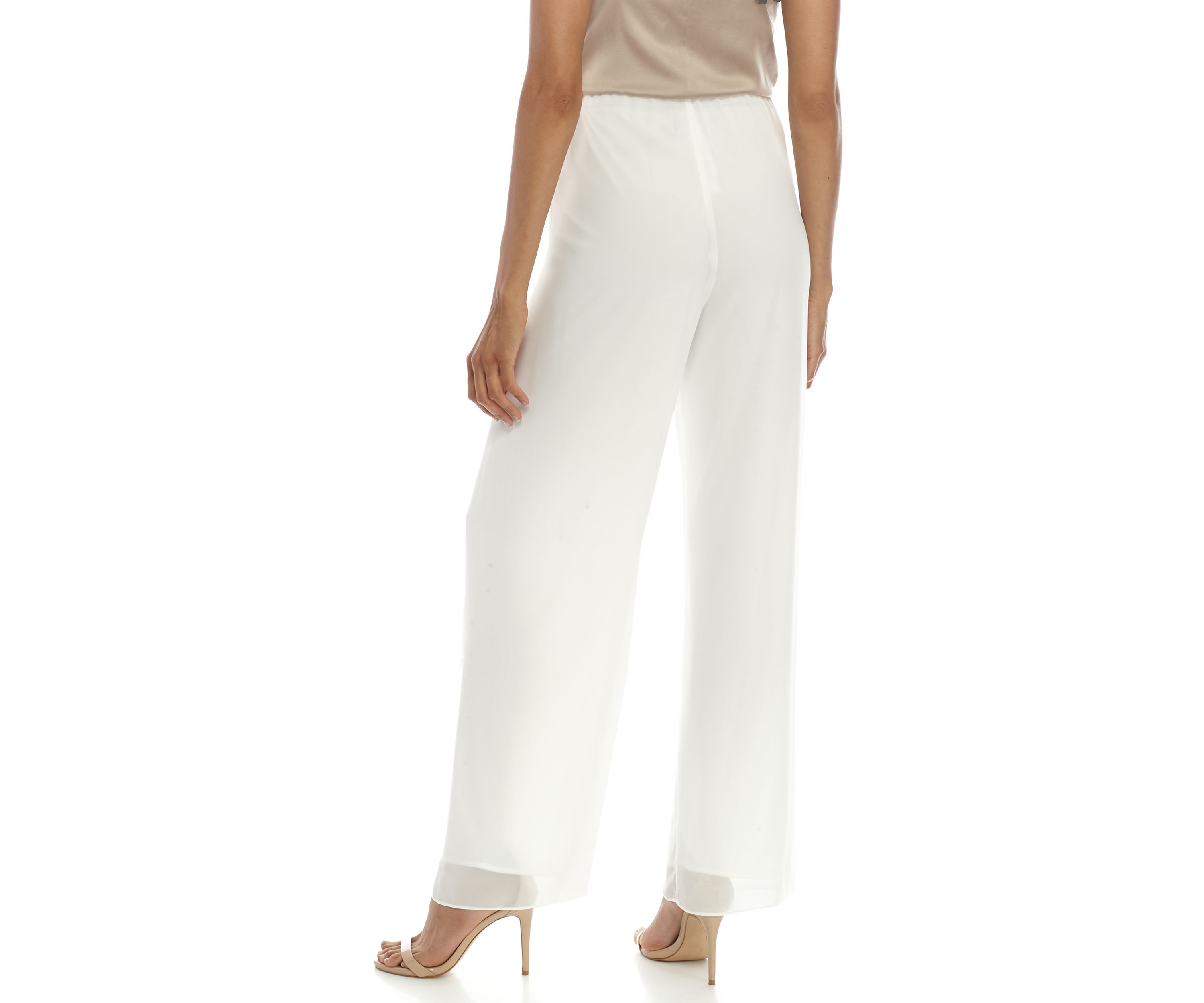 Silky Chiffon Pants