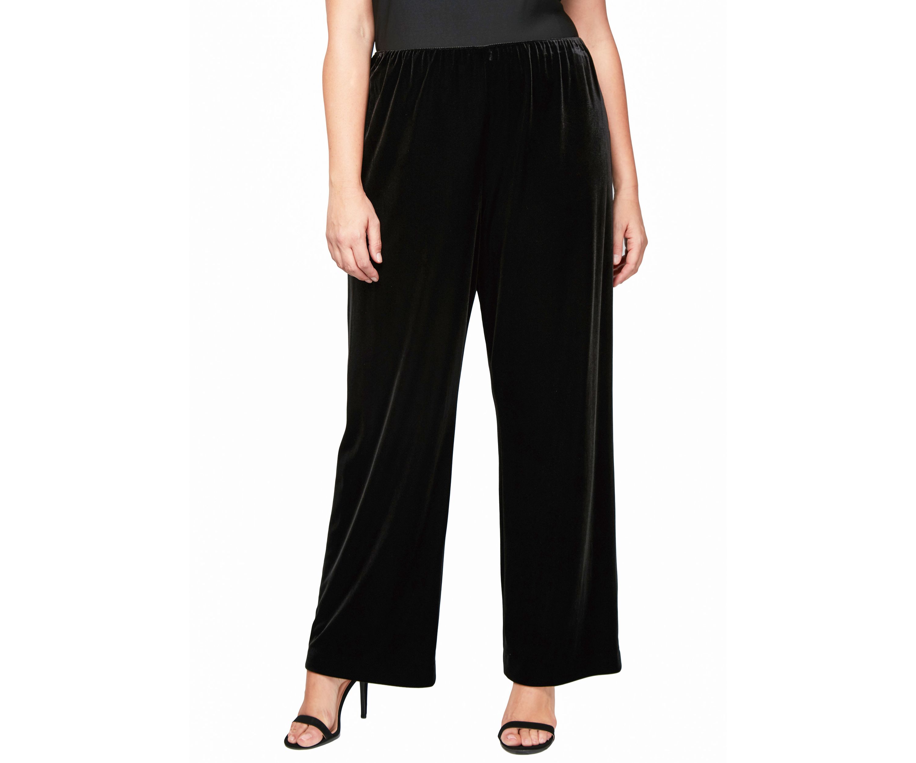 Plus Size Flat Front Pants