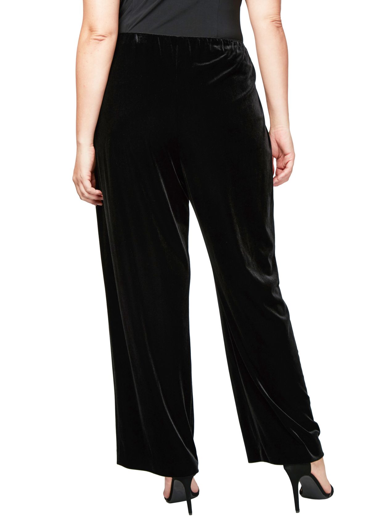 Plus Size Flat Front Pants