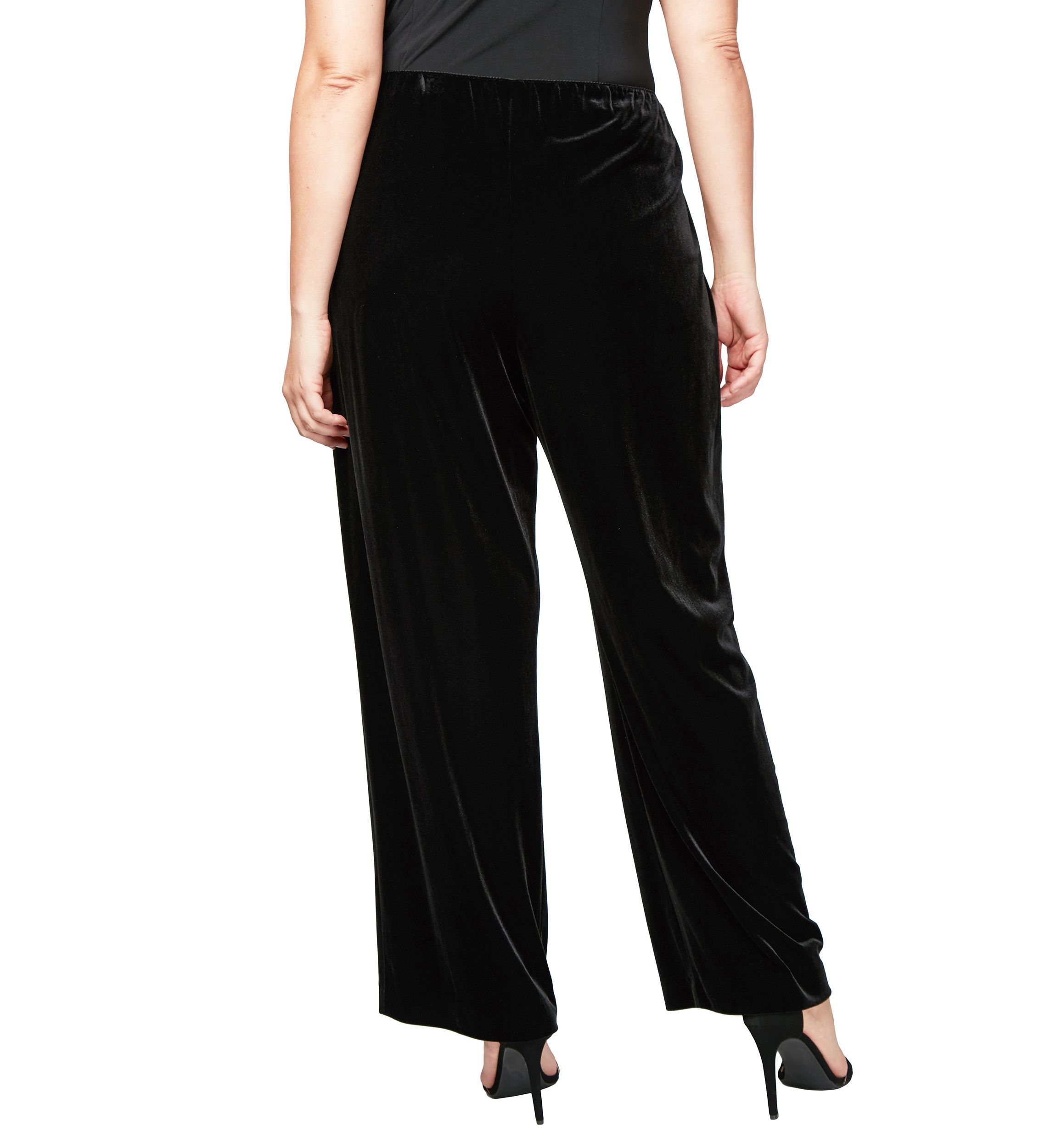 Plus Size Flat Front Pants