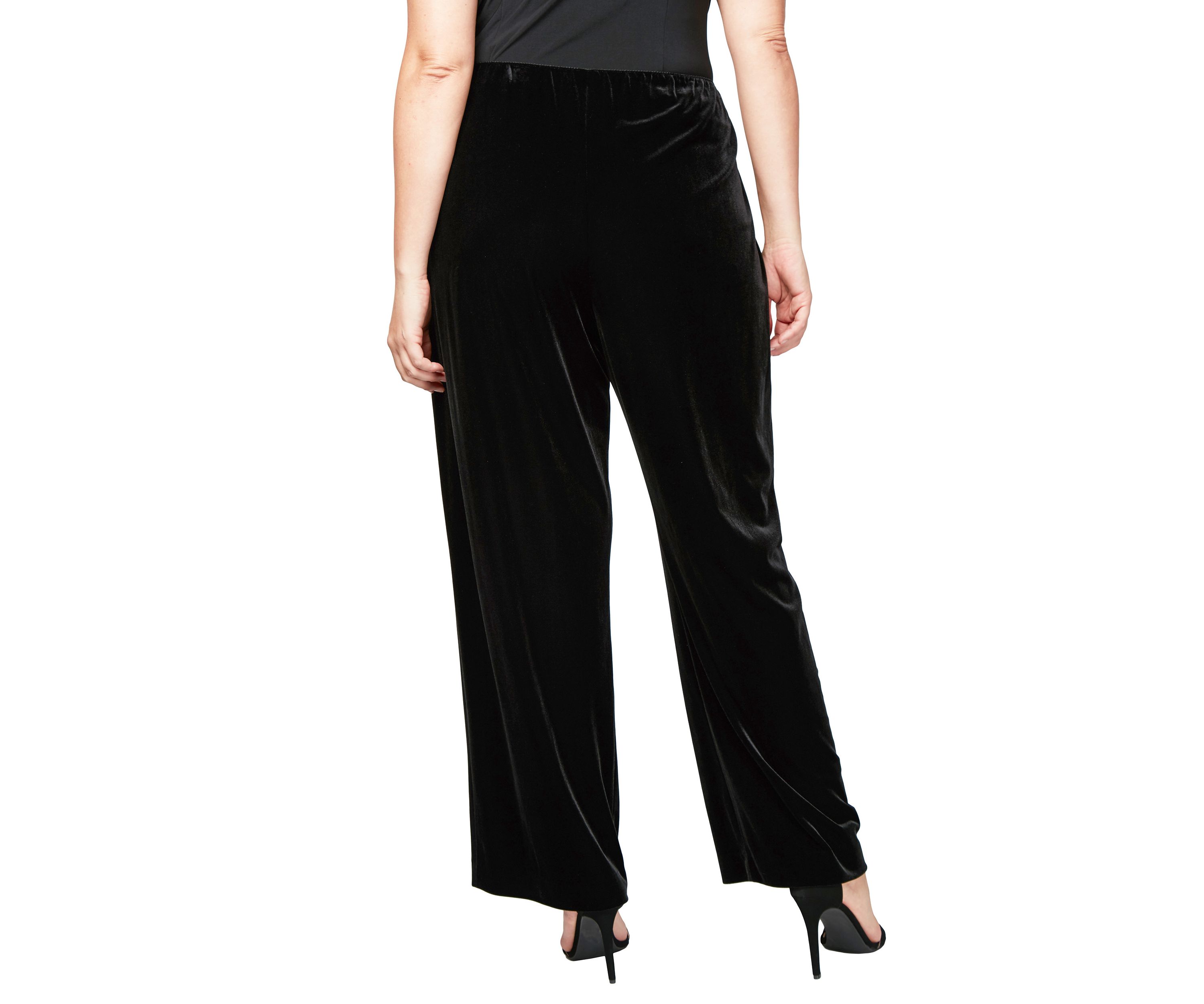 Plus Size Flat Front Pants