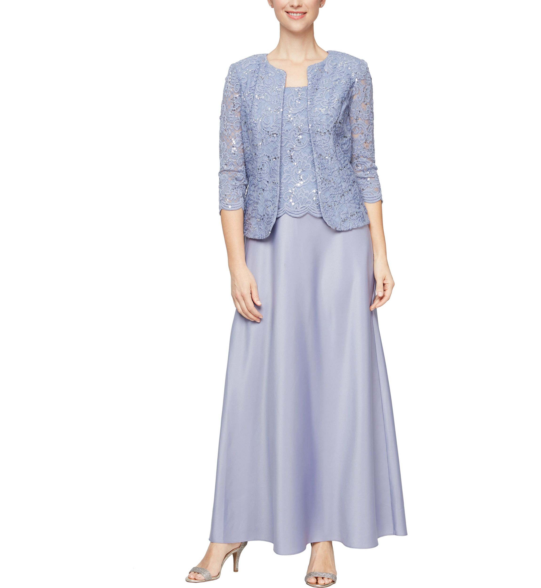 Long Mock Jacket Dress