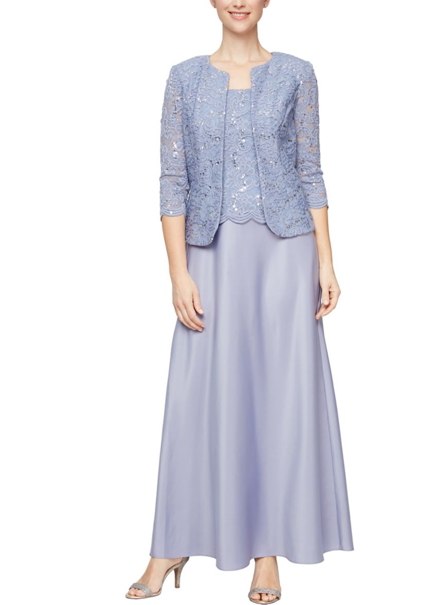 Long Mock Jacket Dress