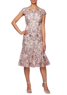 Alex Evenings Women's Mid Length Dress | belk