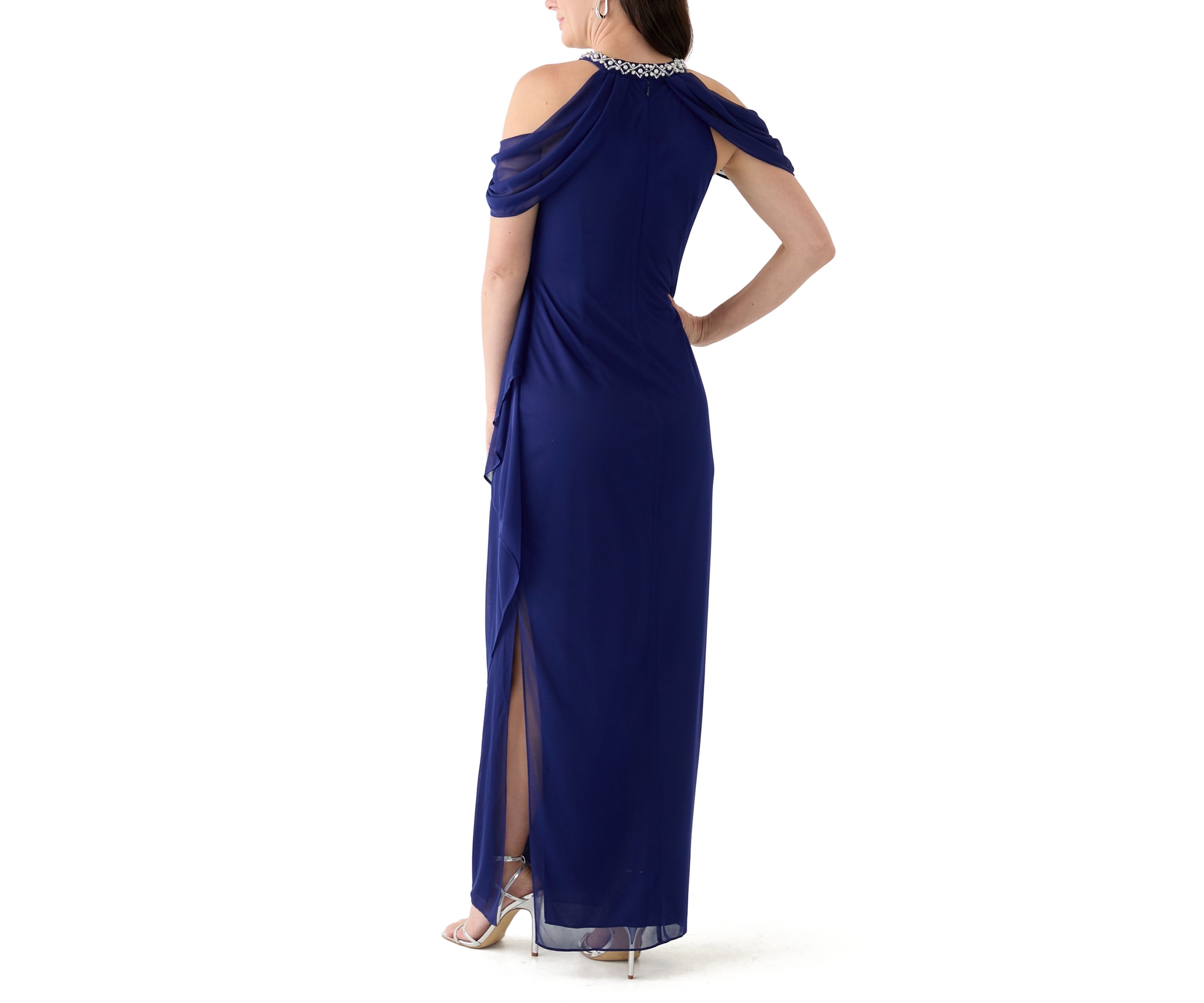 Womens Halter Neck Gown