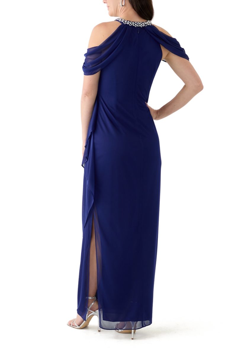 Womens Halter Neck Gown