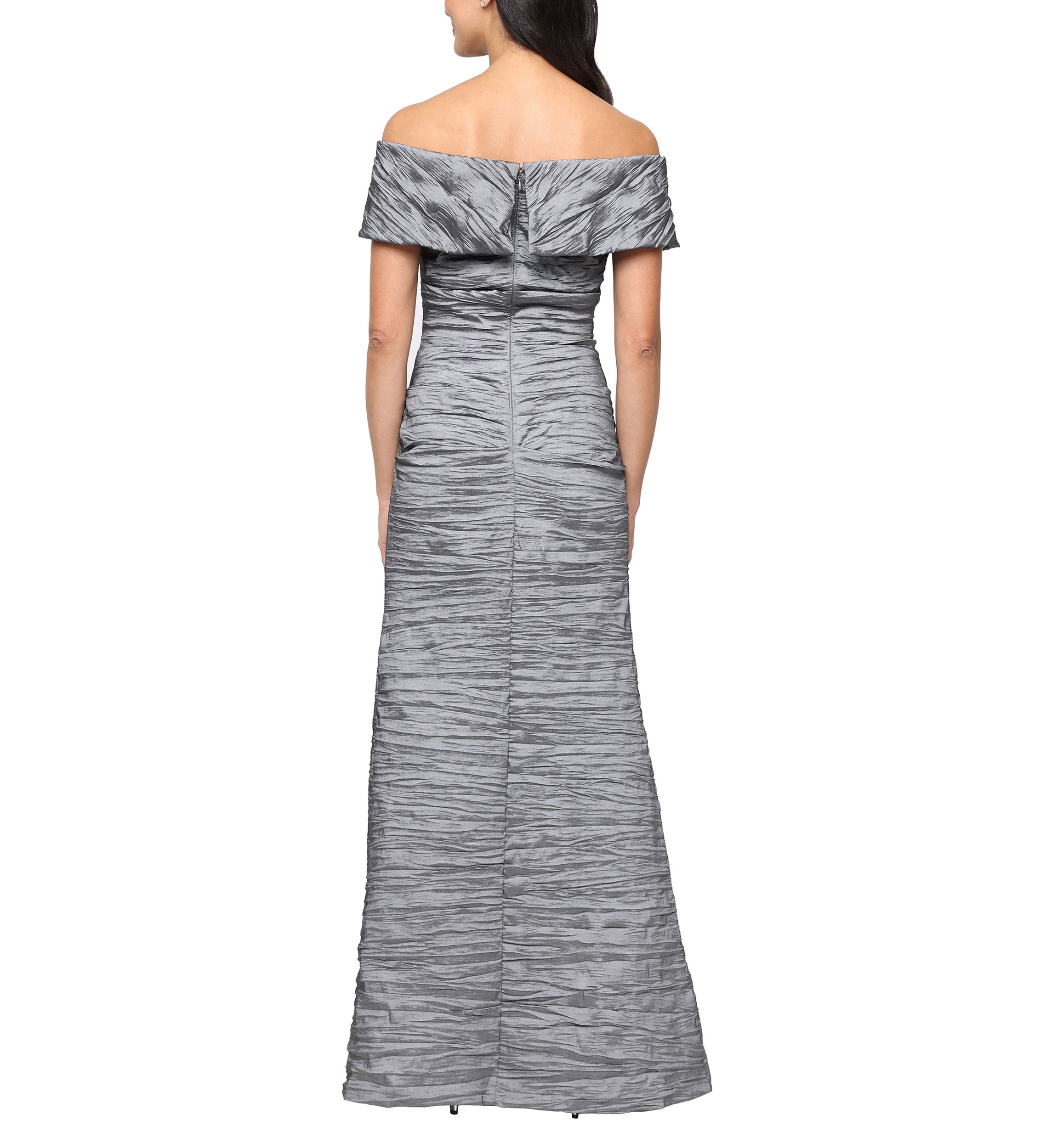 belk alex evening dresses Alex Evenings Women's Crepe Column Dress with Cape