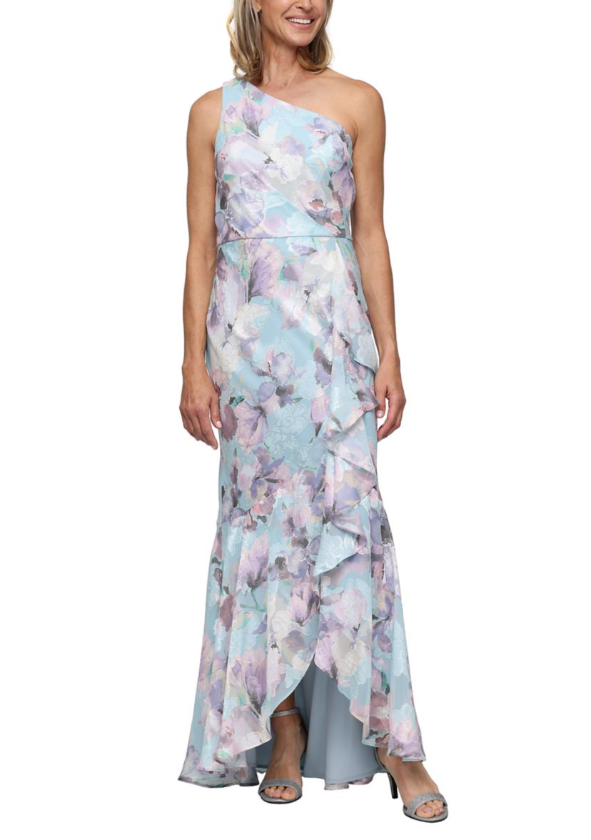 strapless open back dress Alex Gown 0 / Royal