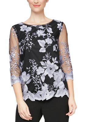 Dillards dressy hot sale evening tops