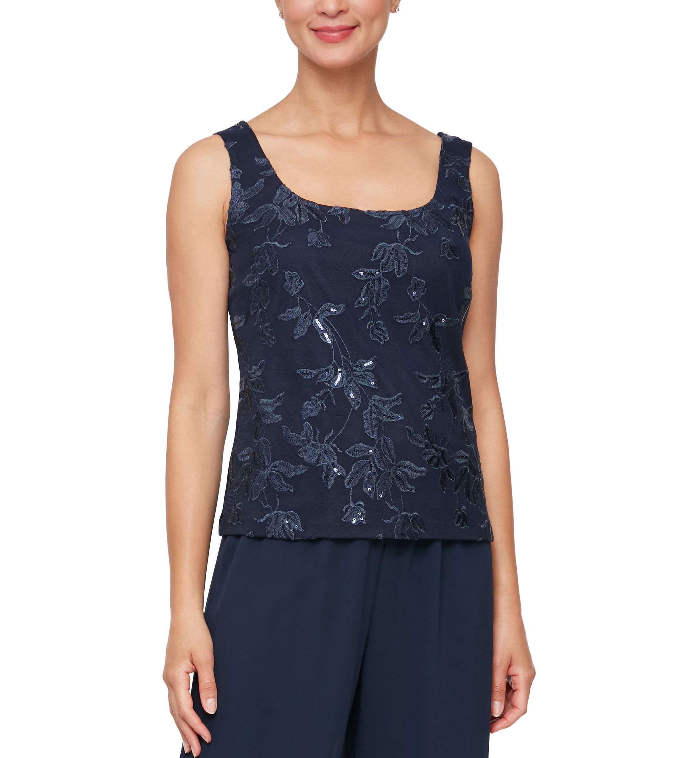 Womens Embroidered Twinset with Jacket