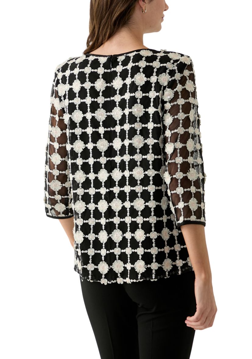 Womens 3/4 Sleeve Twinset