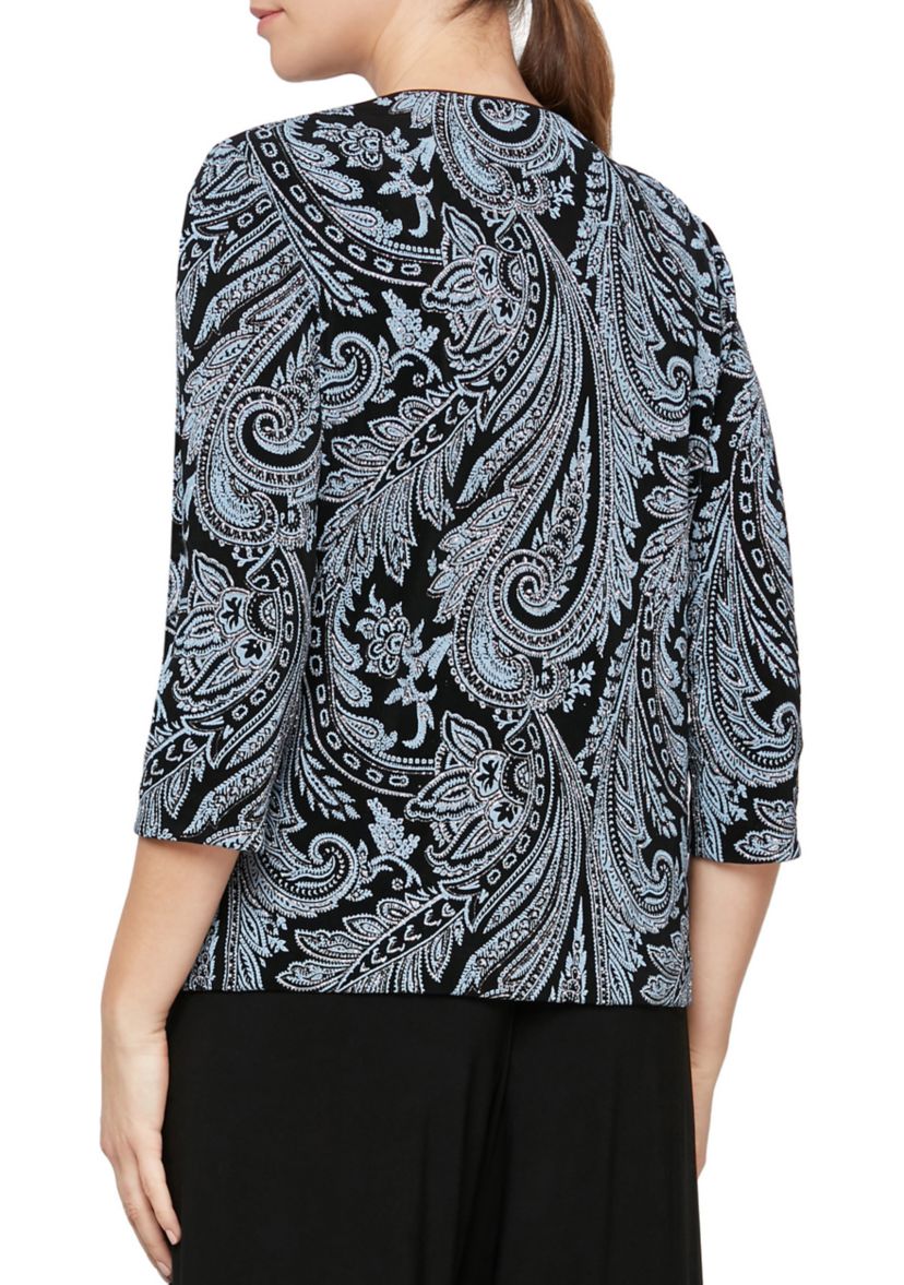 Womens Printed Twinset with Scoop Neck Tank