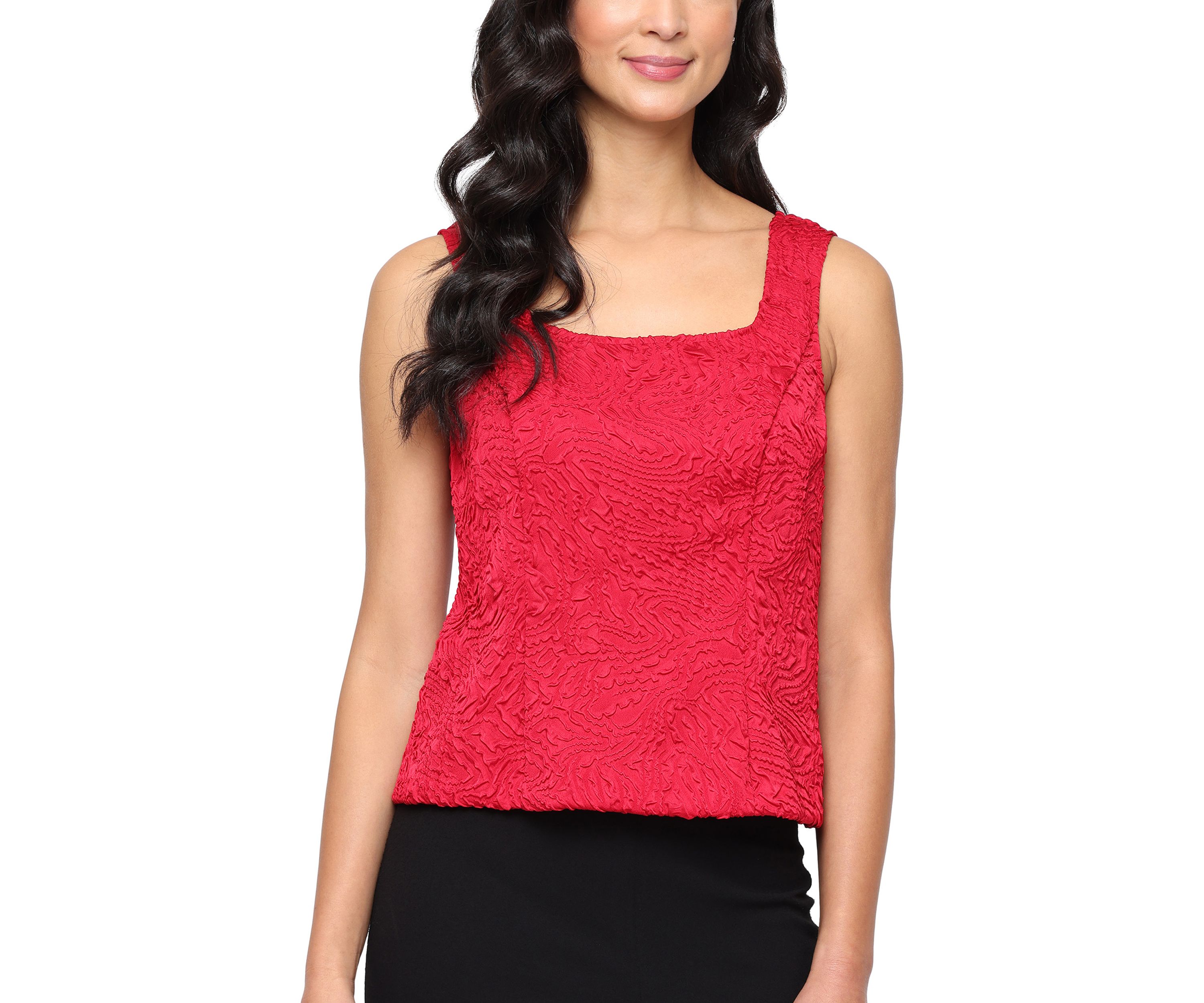 Womens Texture Jacquard 2-Piece Twinset 