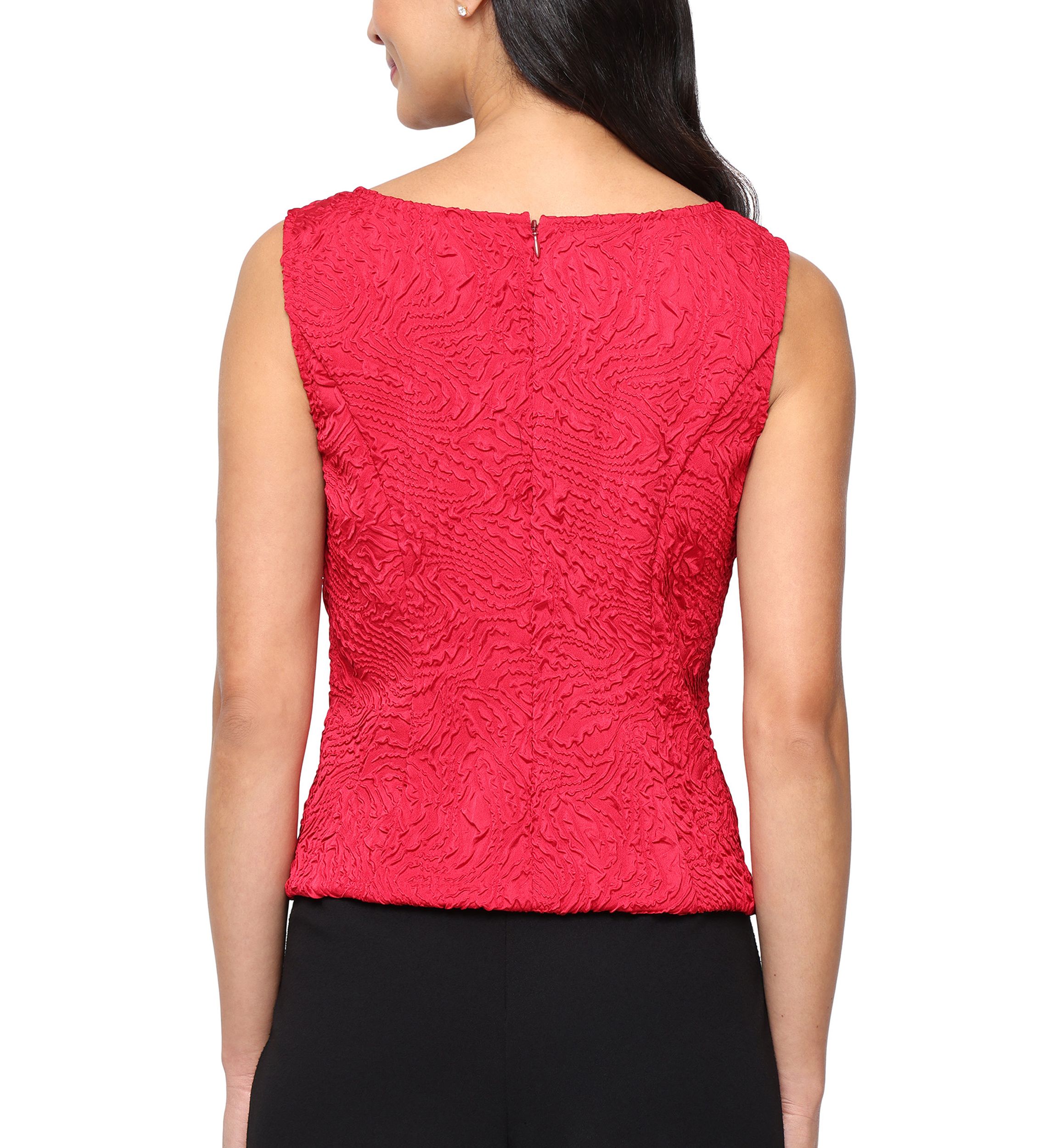 Womens Texture Jacquard 2-Piece Twinset 